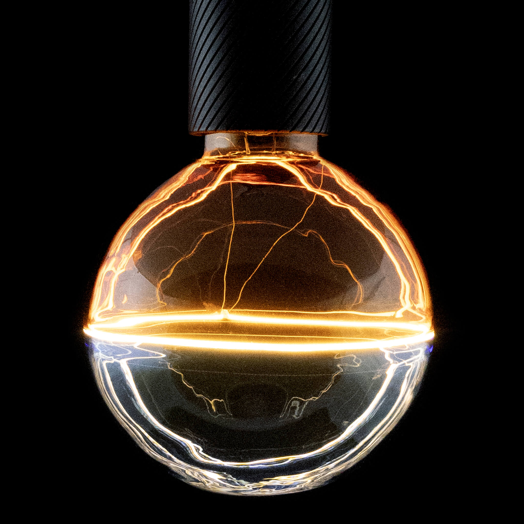 LED Illusion Globe 127 2tones bernstein blau | 55122