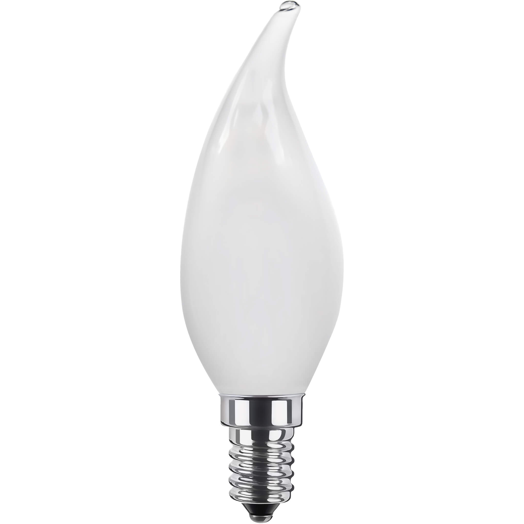 LED Kerze Windstoß matt, E14, 2700 K, 55316