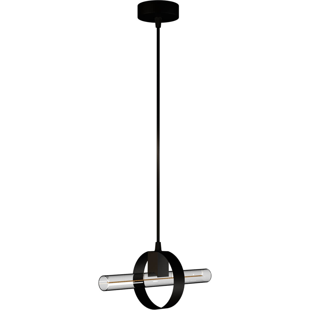 50963 Deckenleuchte Level schwarz, S14d