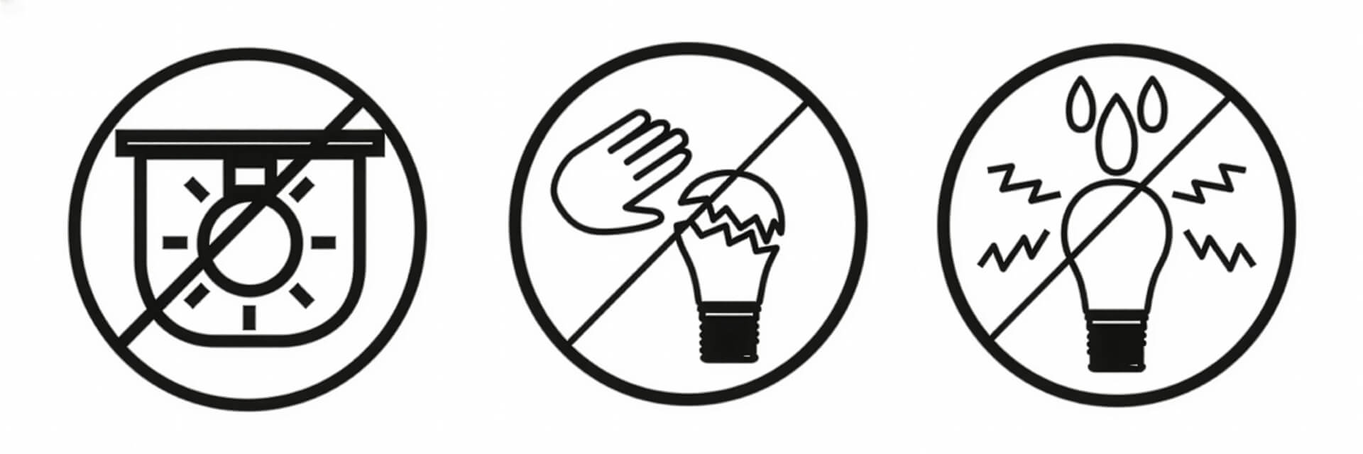Knowledge Base | SEGULA Packaging, technical signs and symbols | Symbols for warnings
