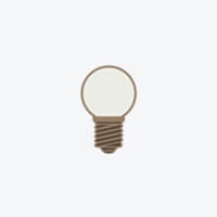 Light Sources | sortet by lamp shape | Golfball