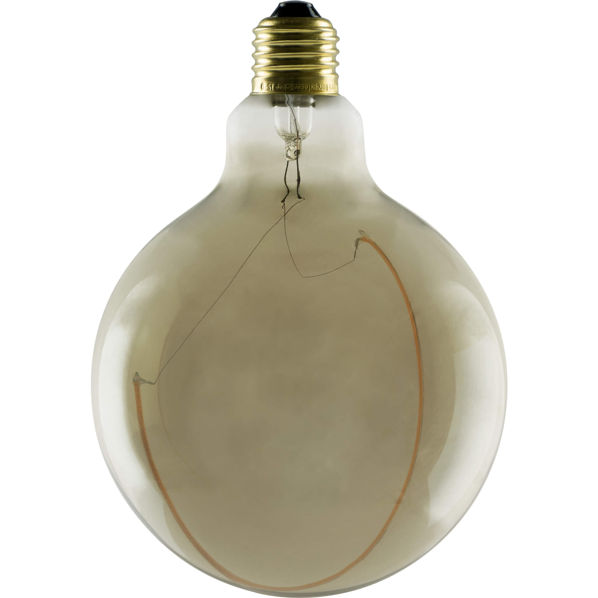 LED Illusion Globe 125 crescent slanting smokey grau | 55479