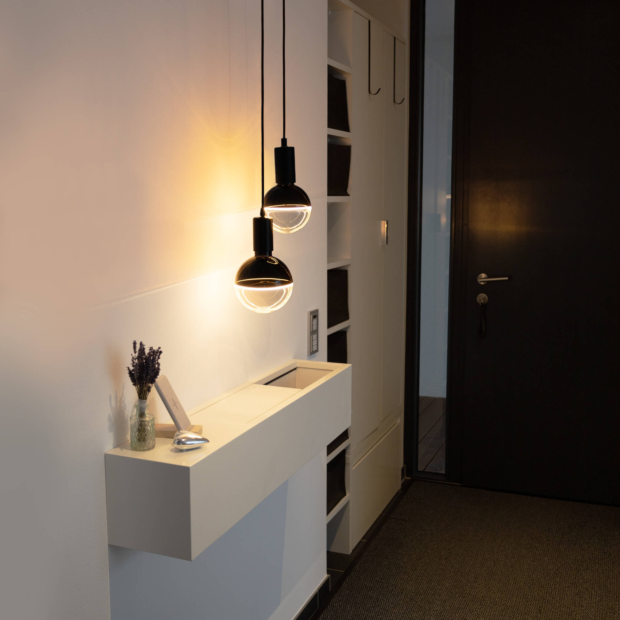 LED Illusion Globe 145 2tones schwarz klar | 55120