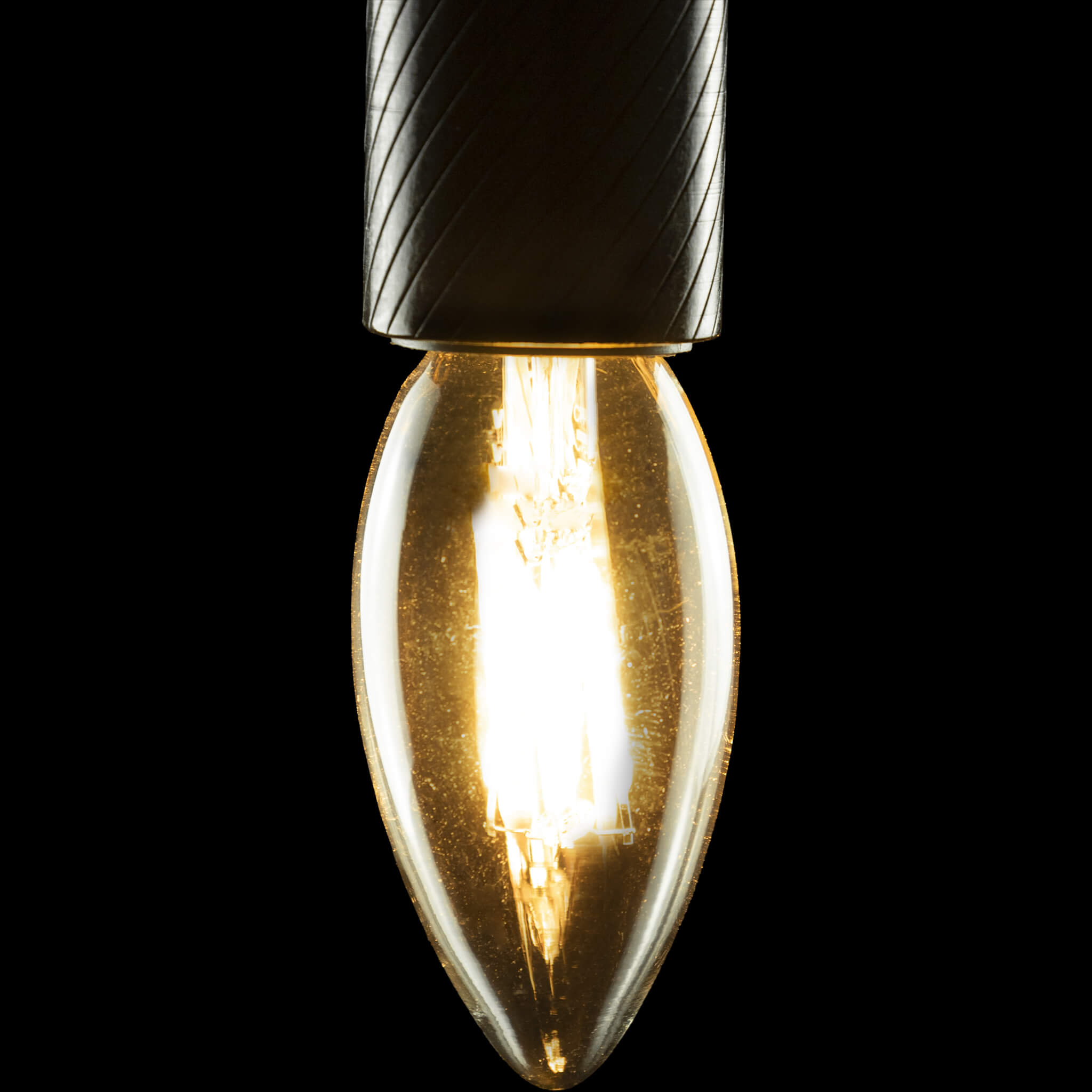 LED Kerze 24 Volt klar, E14, 55861