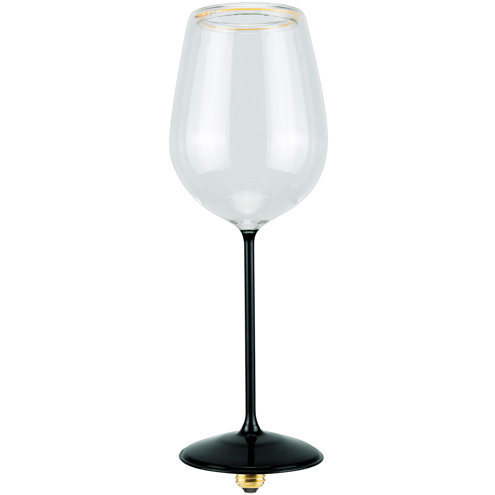LED Floating Rotwein schwarz klar | 55464