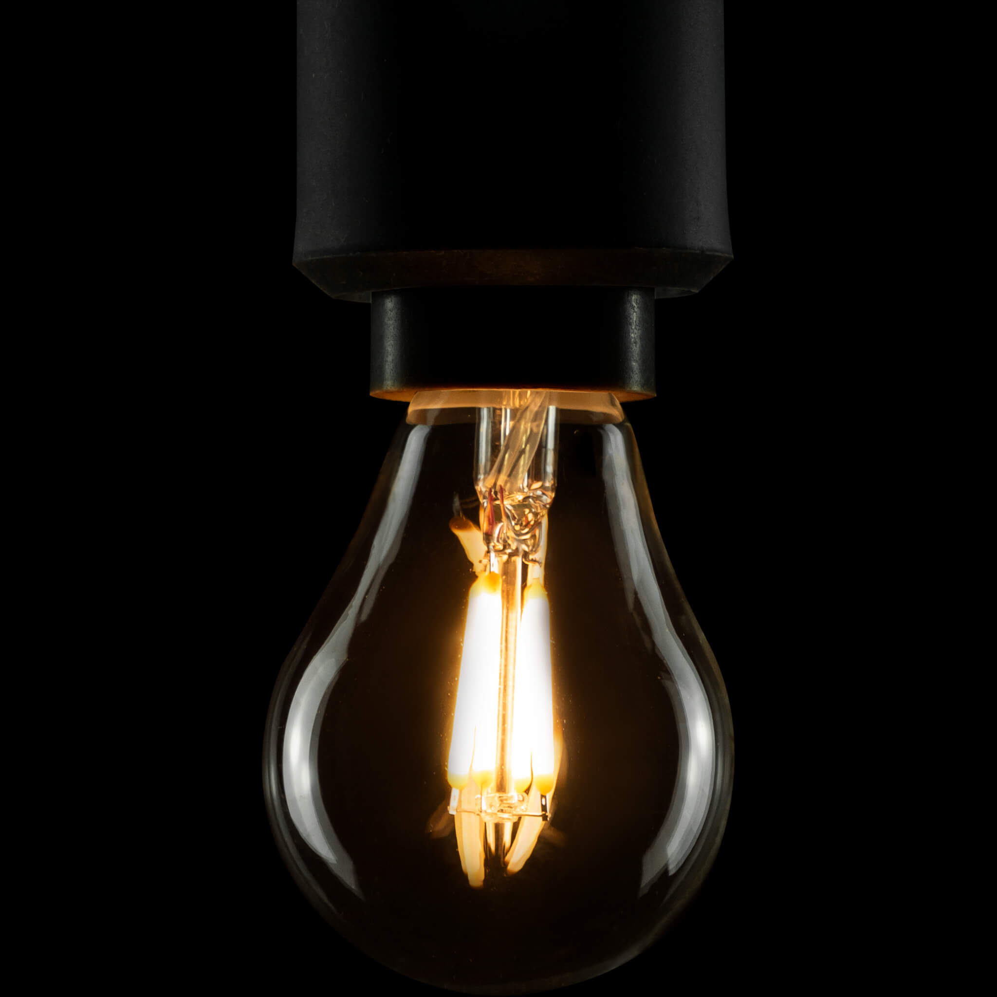 LED Tropfenlampe klar, E14, 2200 K, 55321