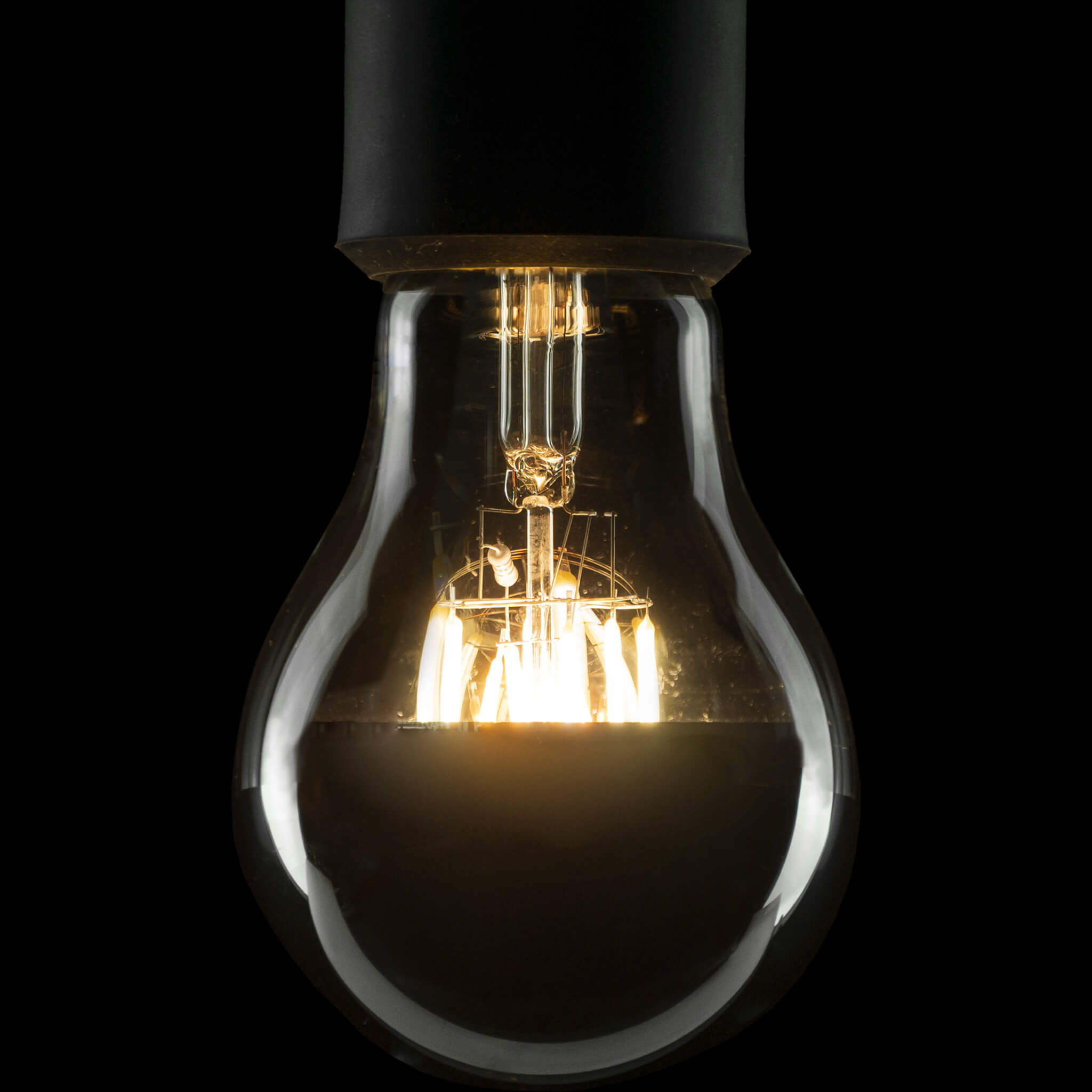 LED Glühlampe Spiegelkopf A67 silber E27, 55366