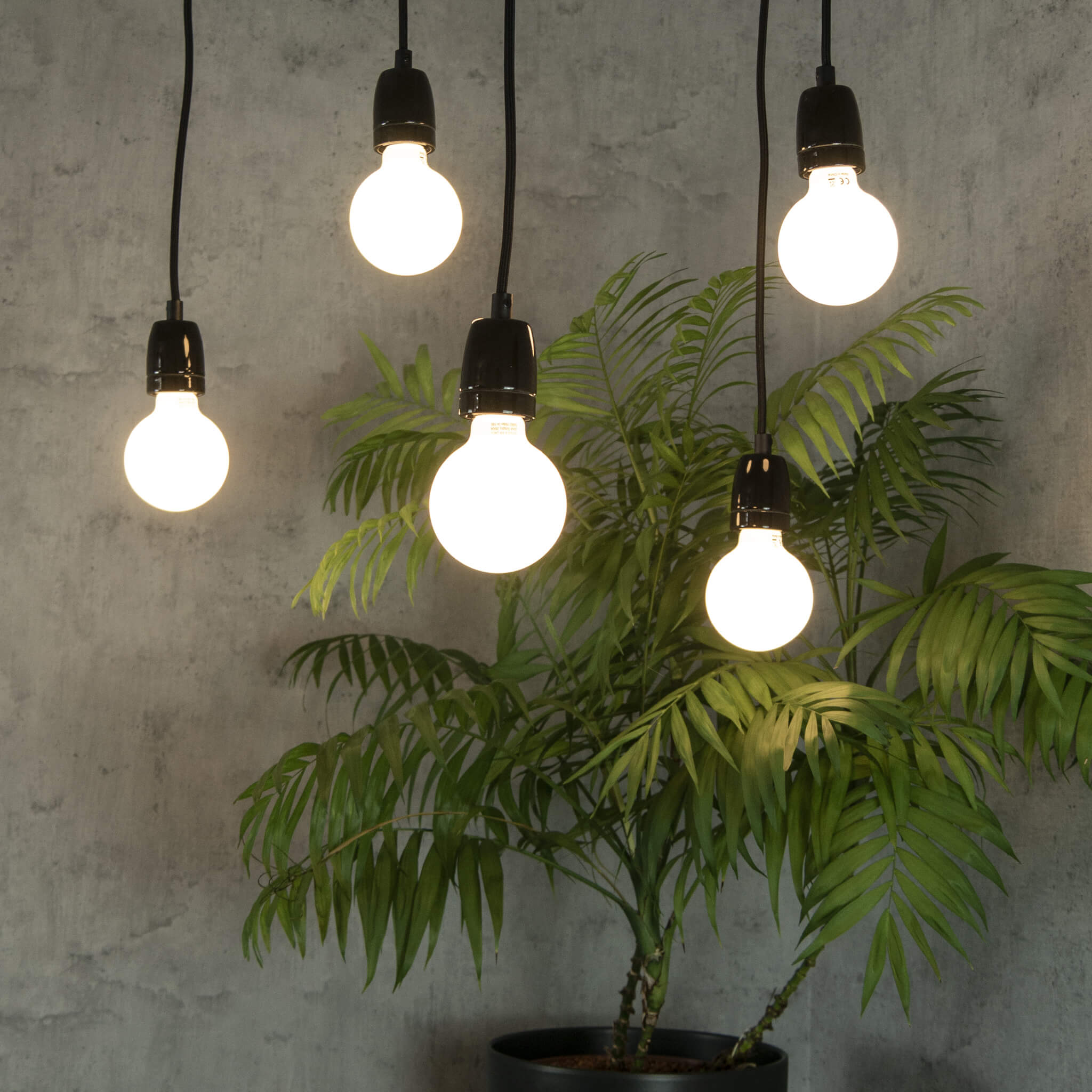 LED Globe 80 opal E27, 55682