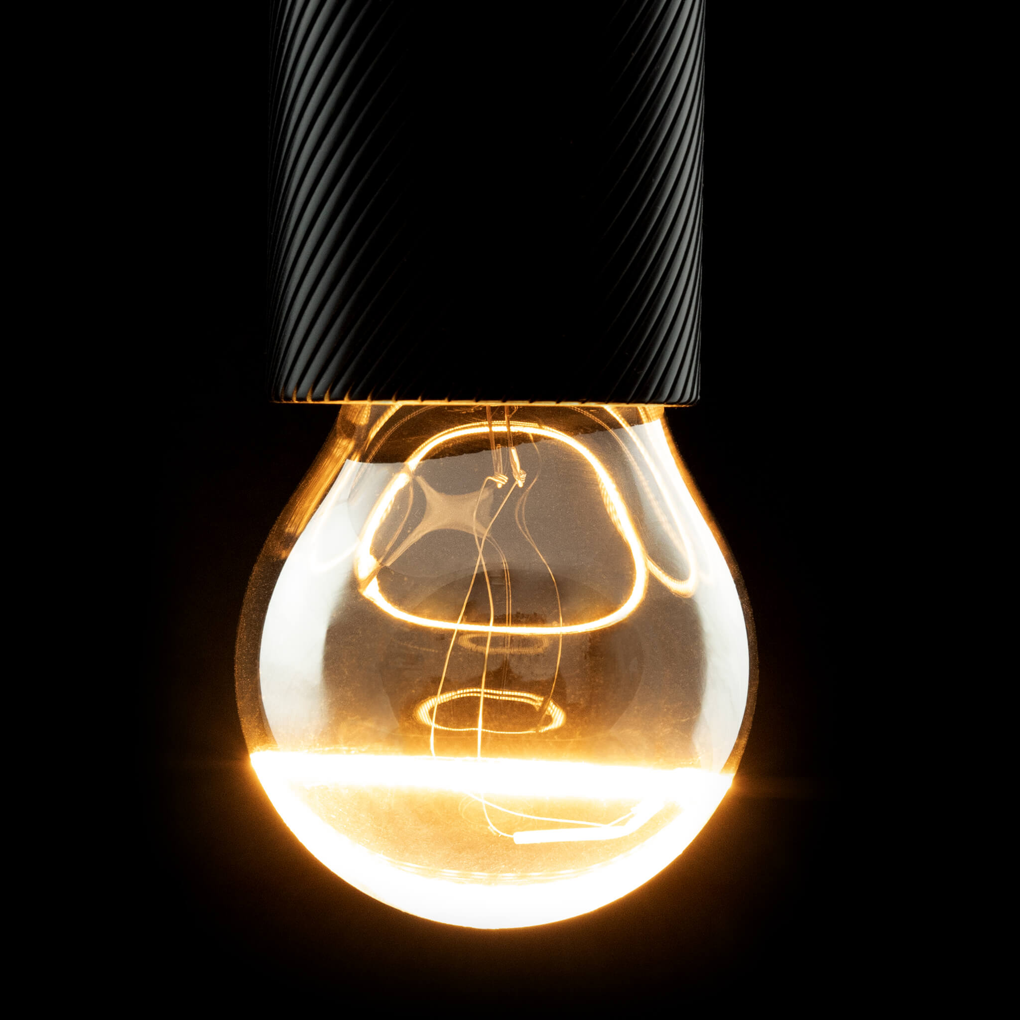 LED Illusion Glühlampe A19 smokey bottom | 55117