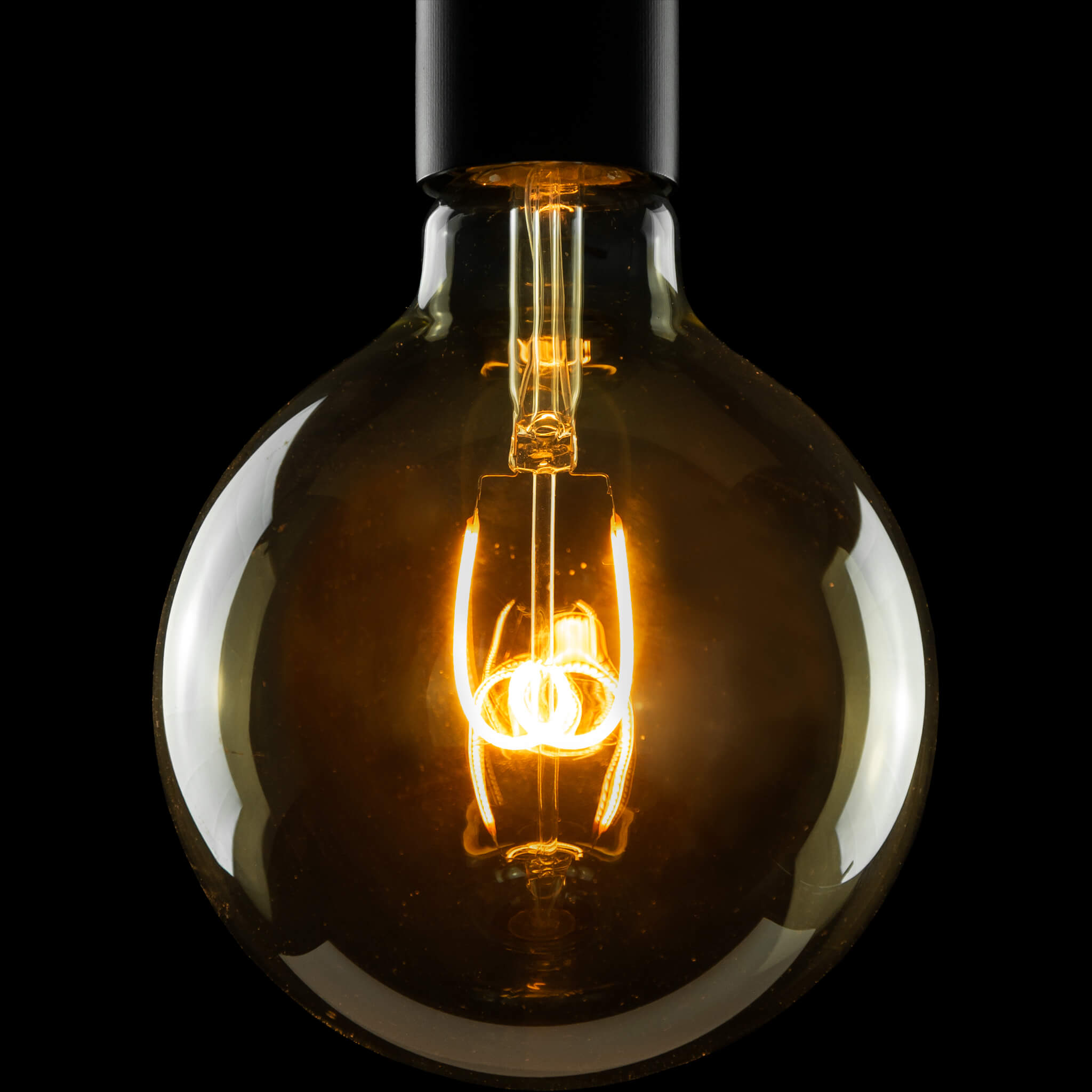 LED Soft Globe 125 gold E27, 50663