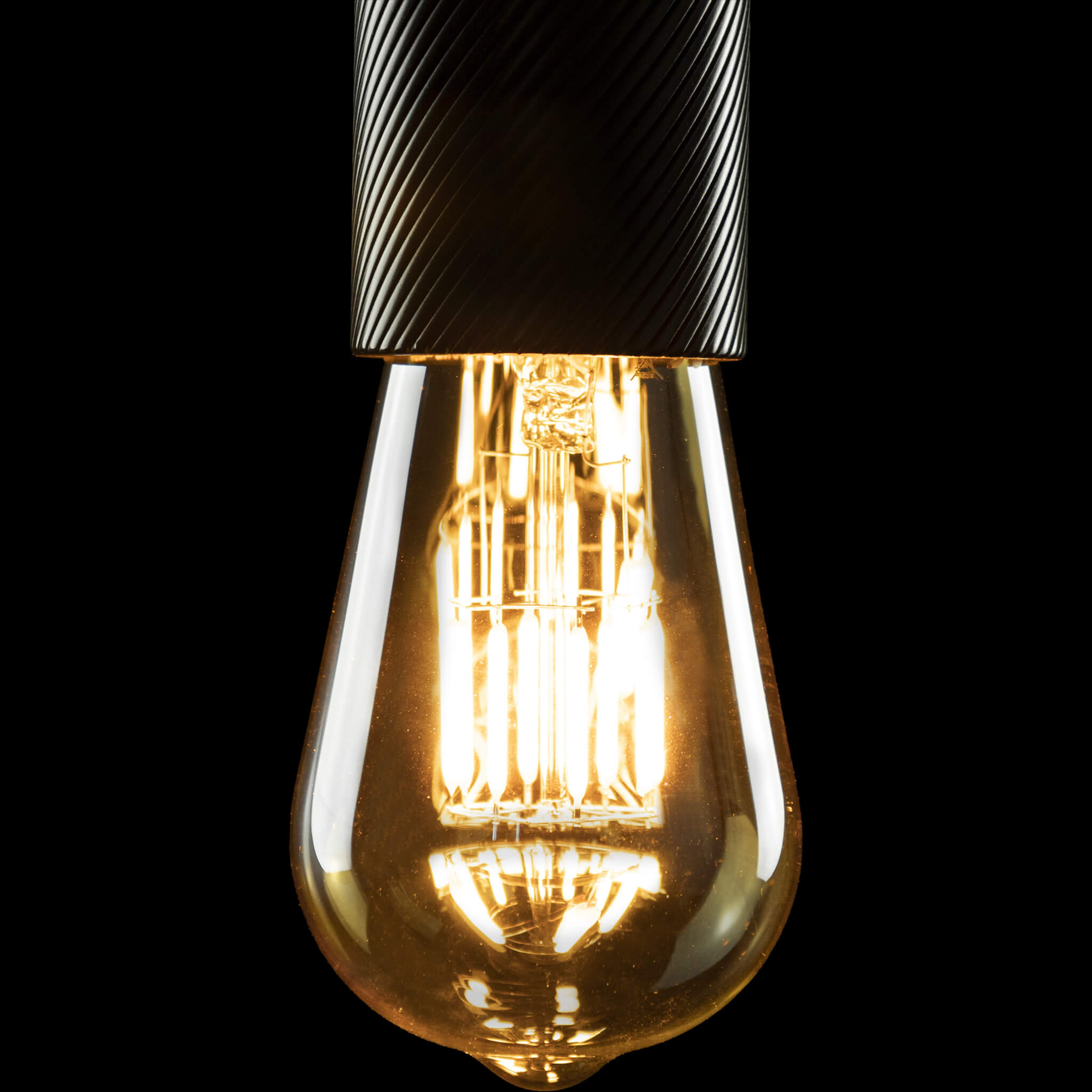LED Rustika gold 24 V, E27, 55770