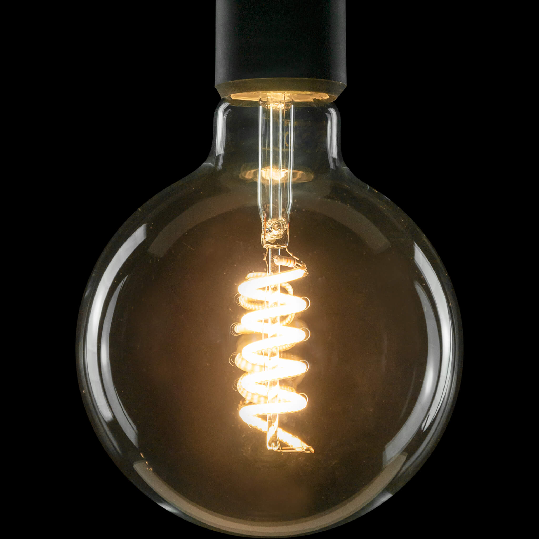 LED Globe 125 Curved klar, E27, Ambient Dimming, 55305
