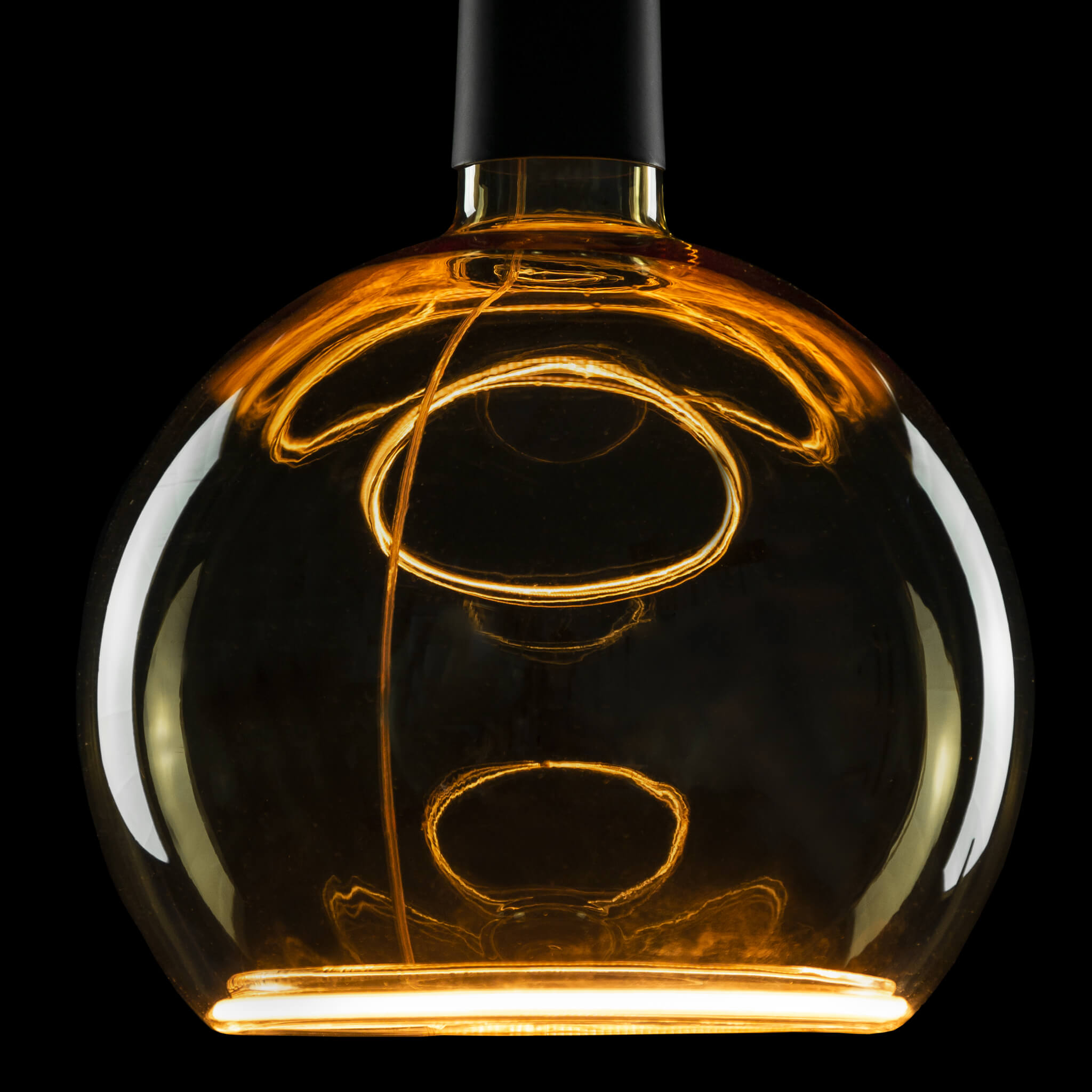 55078 LED Floating Globe 200 golden 2200 K