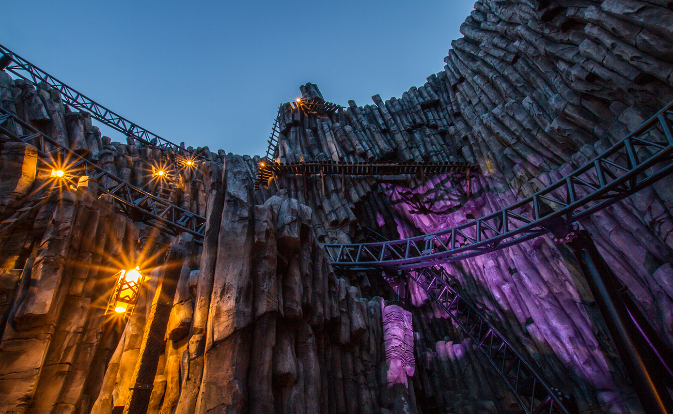 Reference image from Phantasialand in Brühl, outdoor lighting