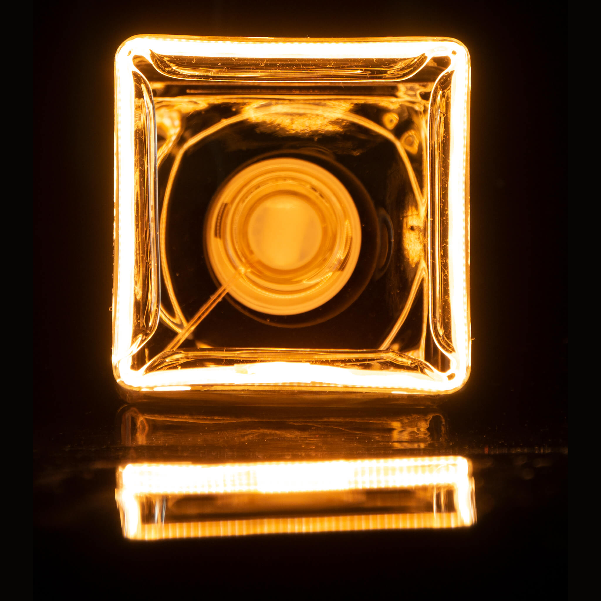 LED Floating Cube klar, 2200 K, E27, 55001