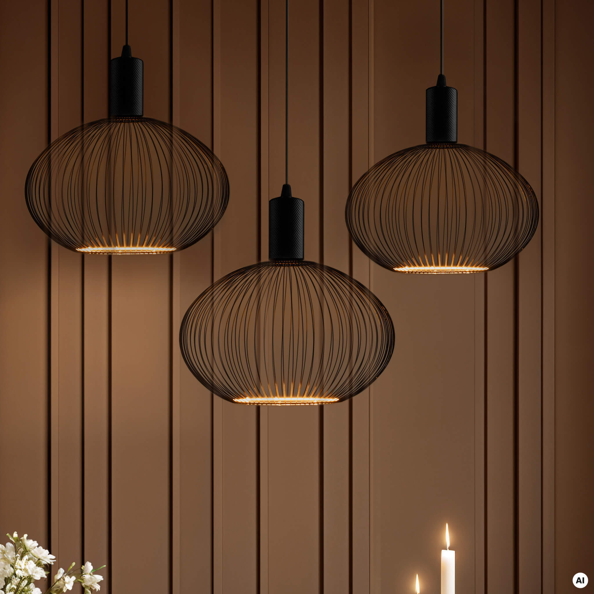 Anwendungsbild Floating Filo Oval | 55147 | mit KI erstellt