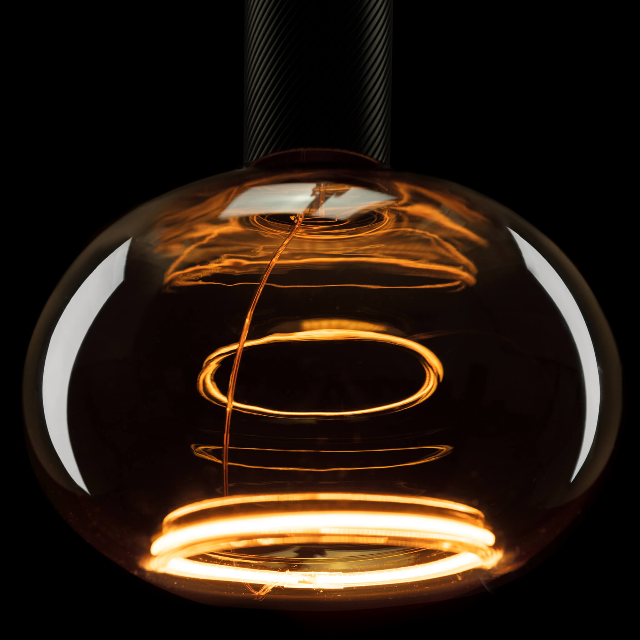 LED Floating Oval 200 smokey grau | 55029