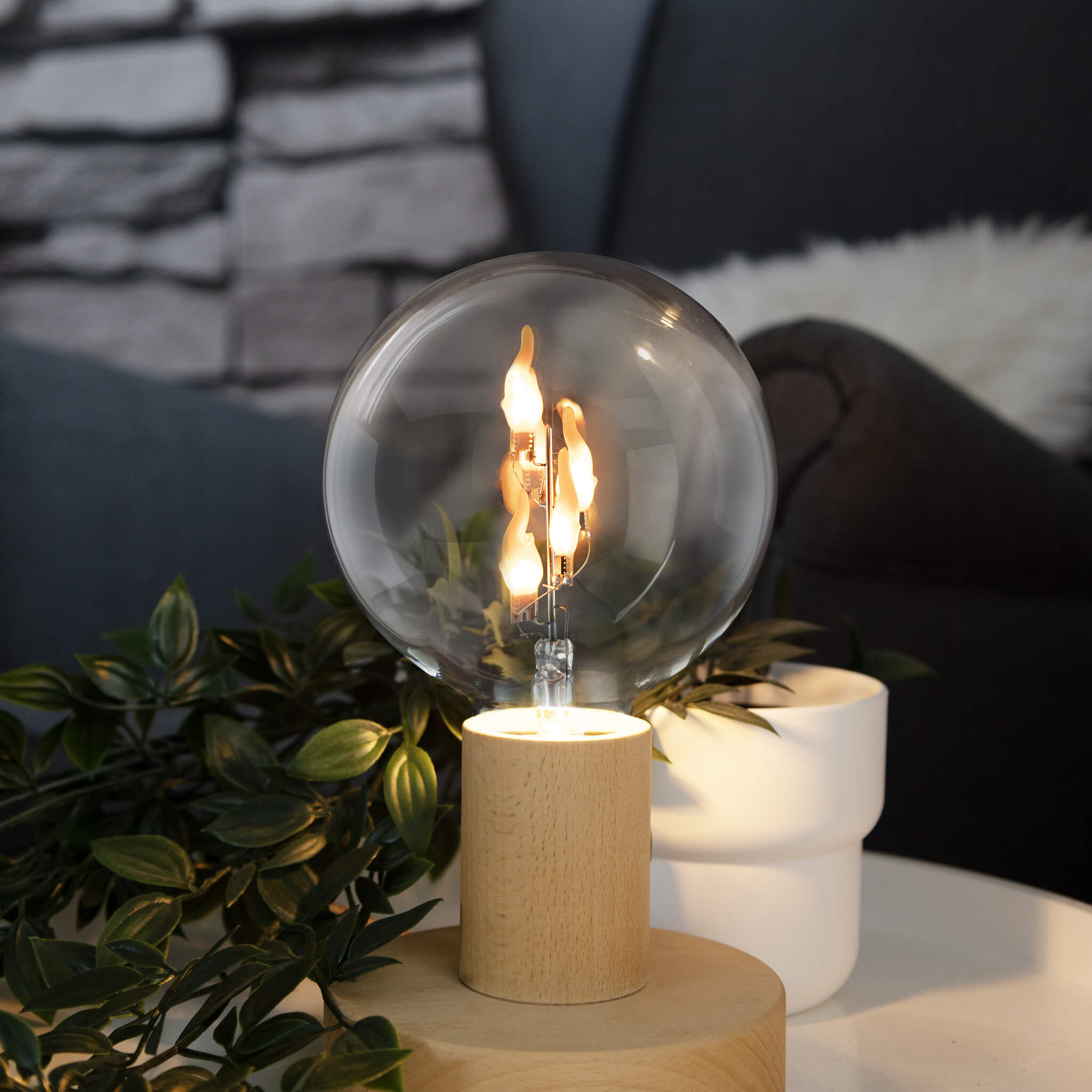 Anwendungsbild | Fire Flame Globe 125 up klar