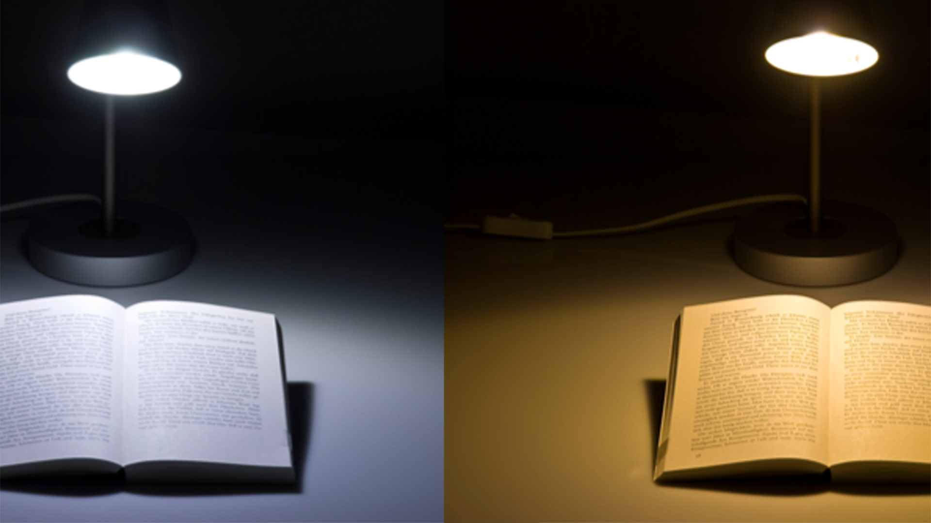 Knowledge Base | The colour of light and its impact on our lives | A comparison of light colours – cool light – warm light