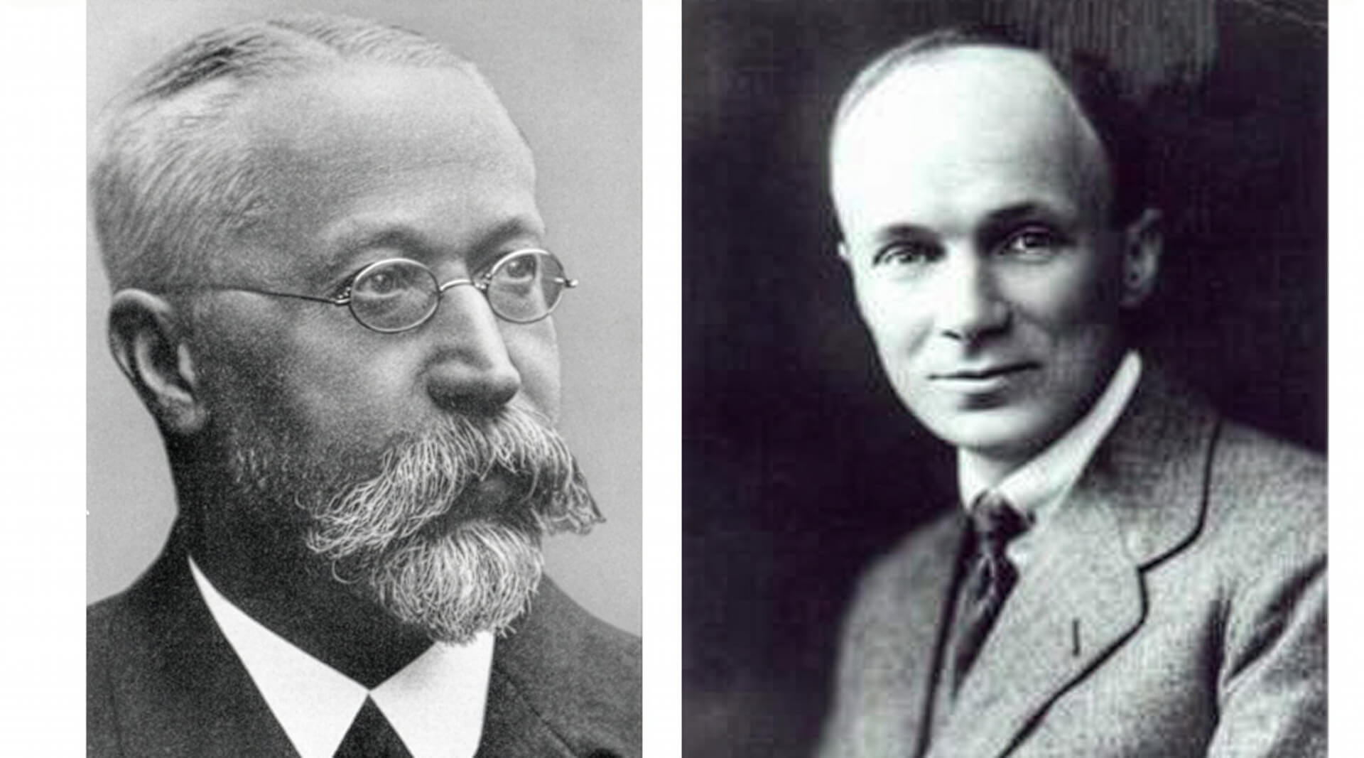 Knowledge Base | The invention of the LED | Karl Ferdinand Braun and Henry Joseph Round (Image source: Wikipedia)