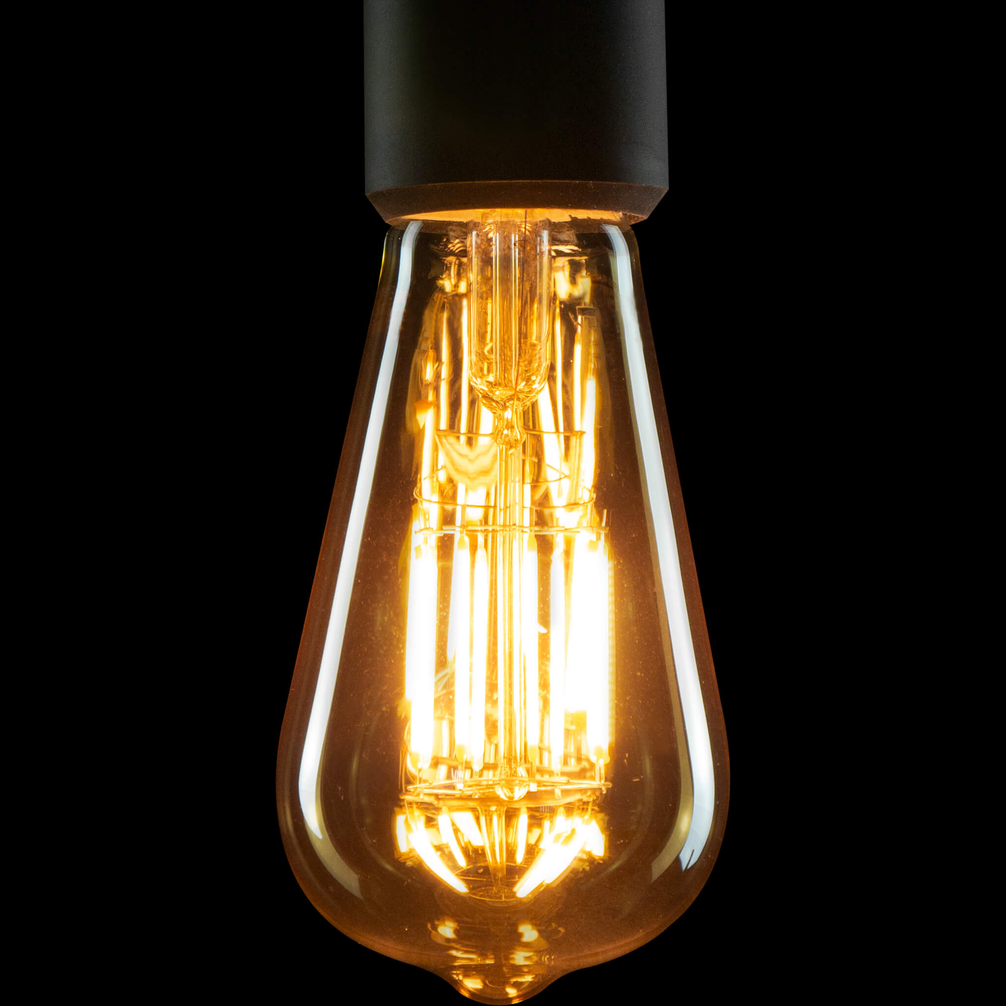 LED Rustika gold E27, 55296