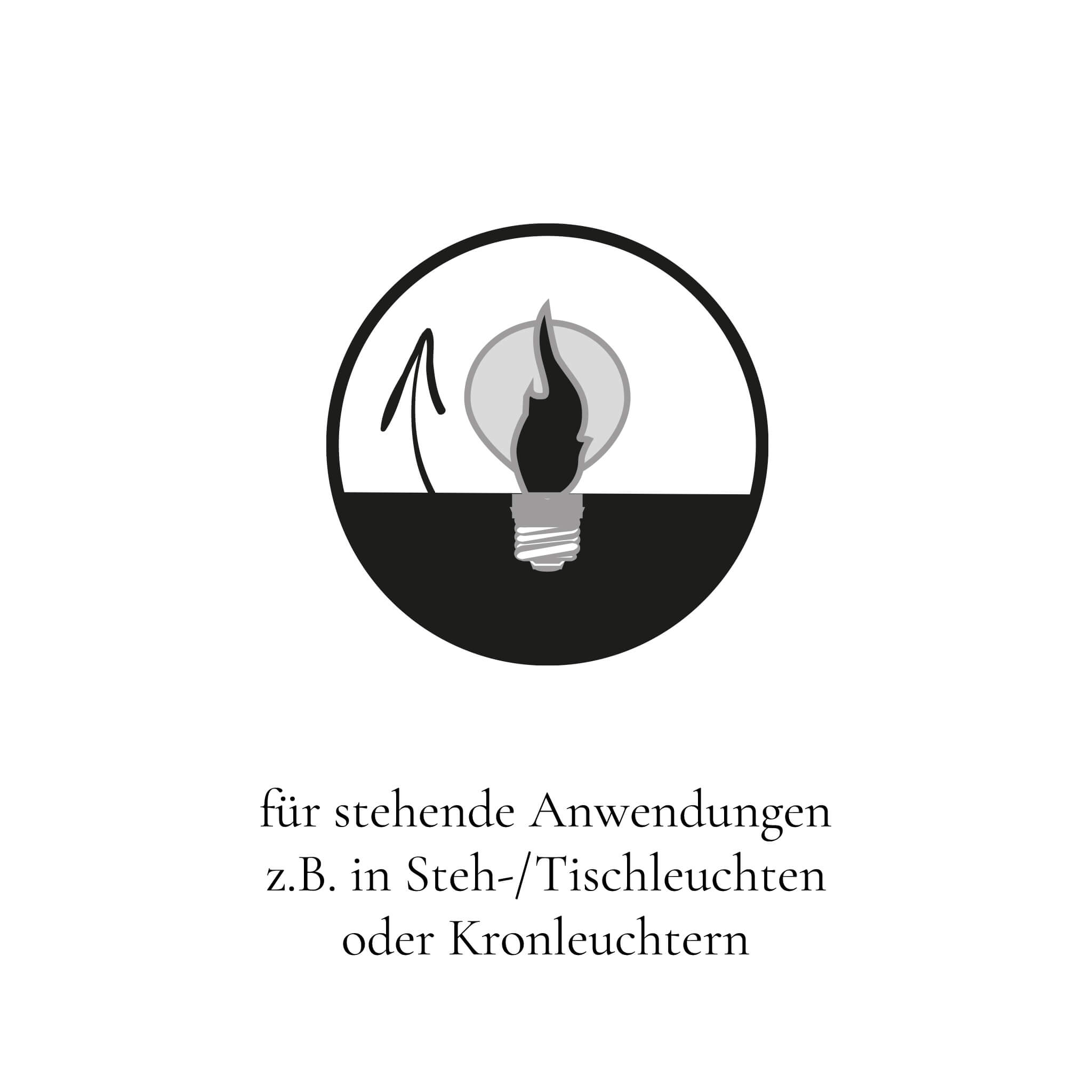55781 LED Kerze Fire Flame rot|E27| 0,2 W (W)|