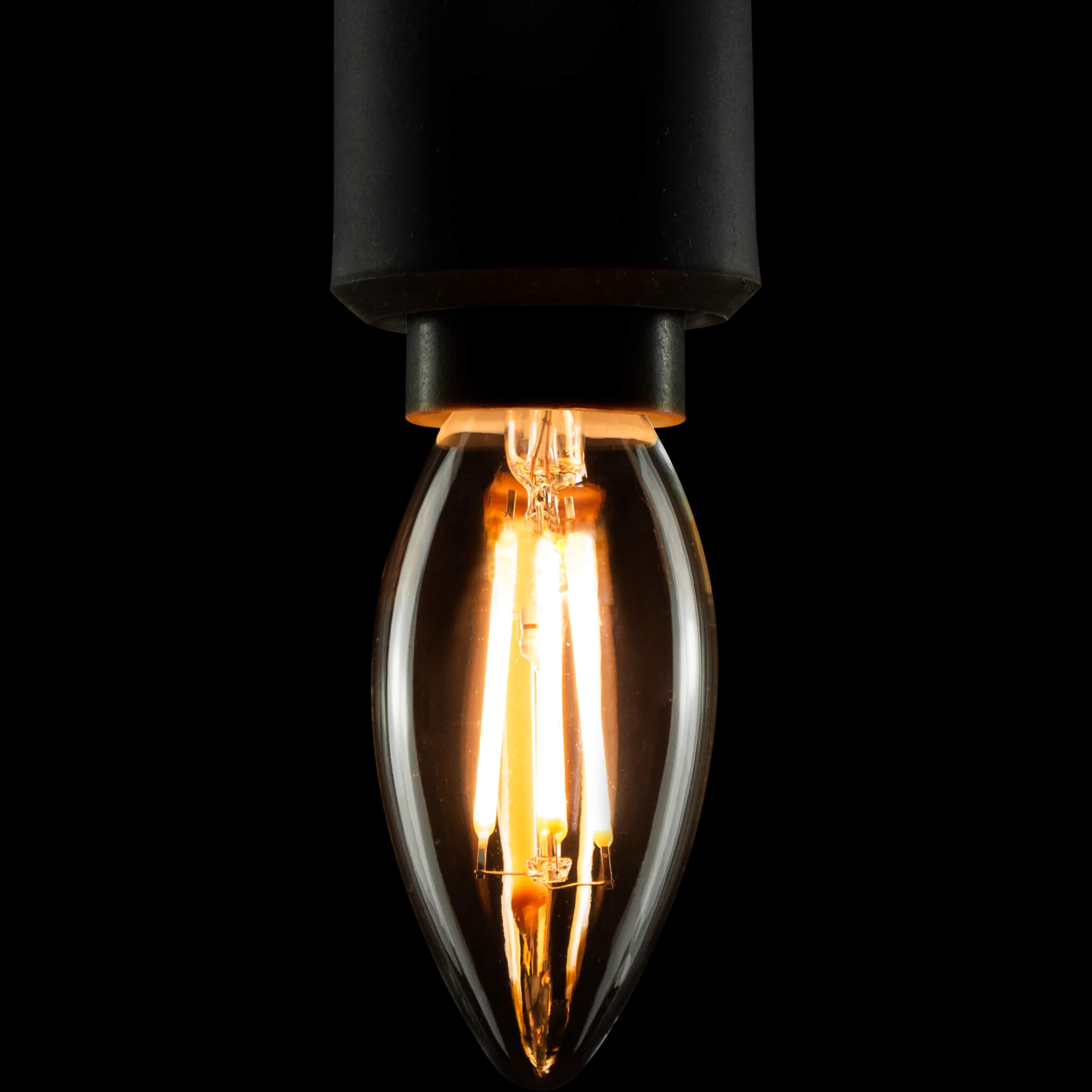 LED Kerze klar, E14, Ambient Dimming, 55241