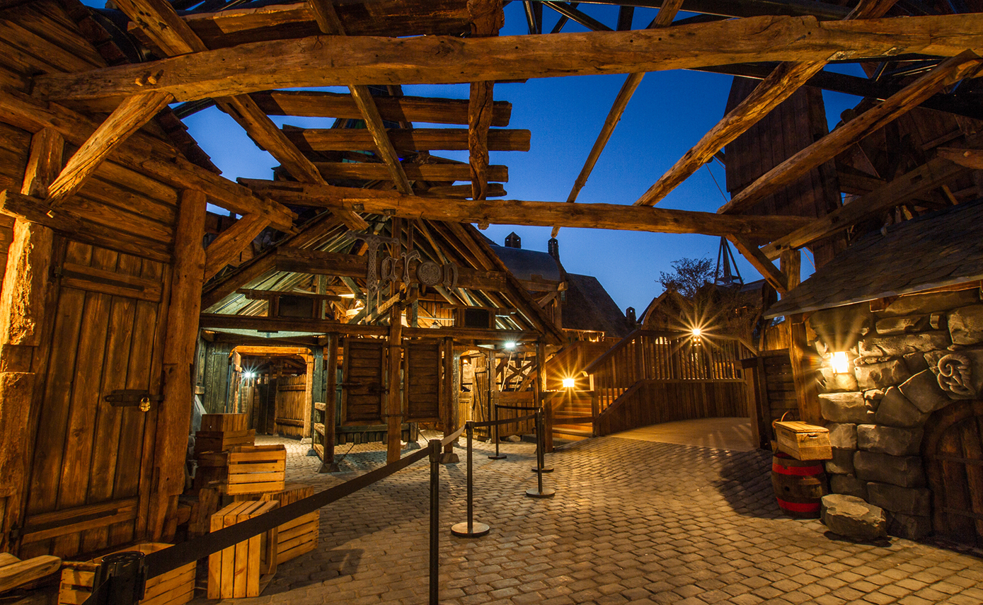 Reference image from Phantasialand in Brühl, outdoor lighting