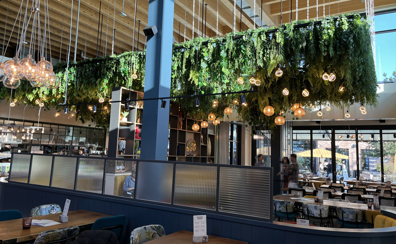 Reference image: ALEX restaurants across Germany, Illusion Globe 55113 and others