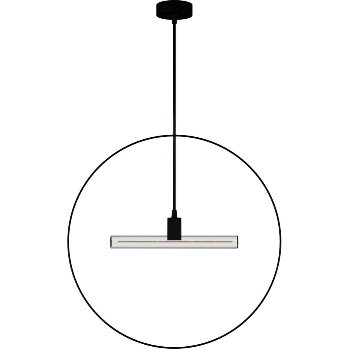 50964 Deckenleuchte Compass schwarz, S14d