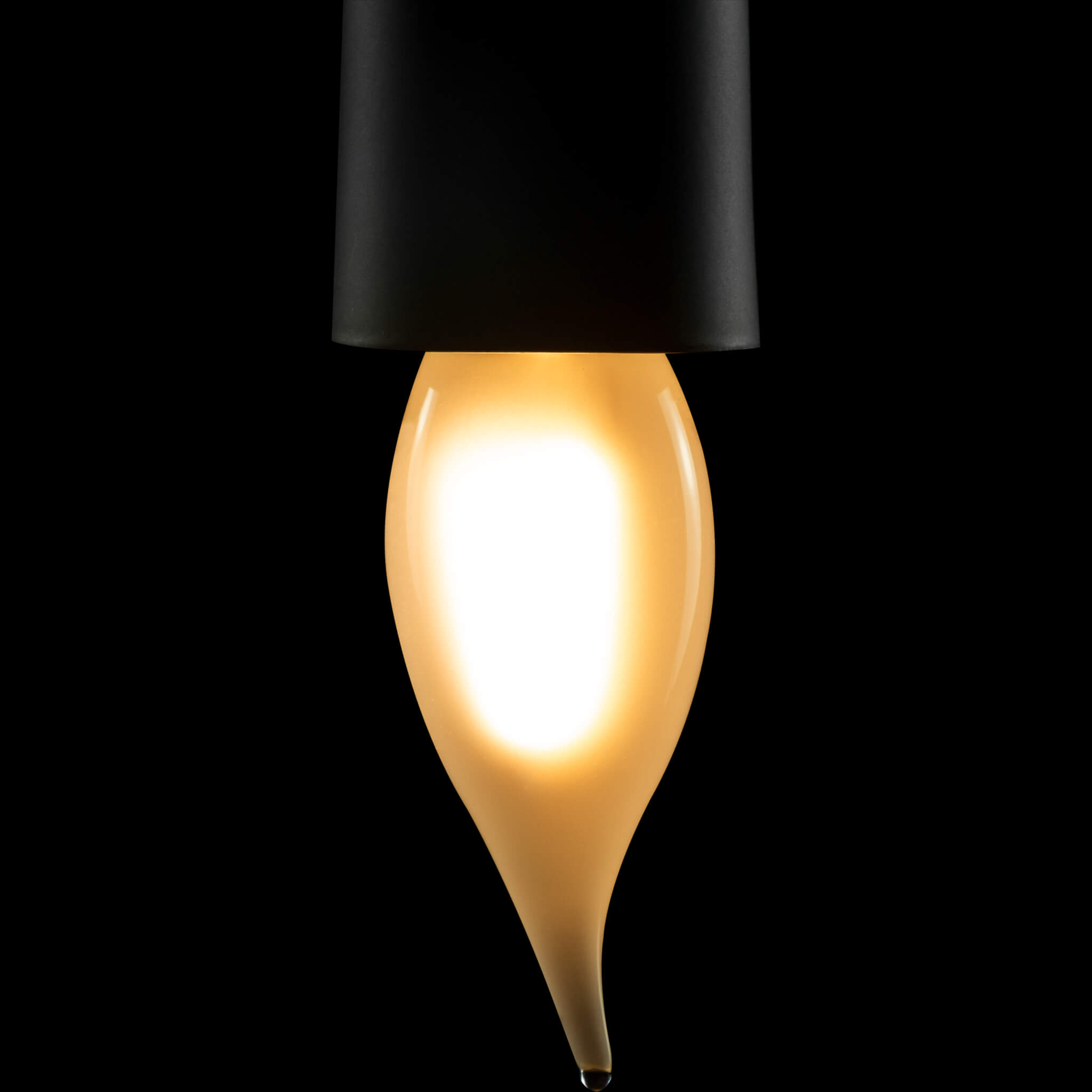 LED Kerze Windstoß matt, E14, 2700 K, 55316