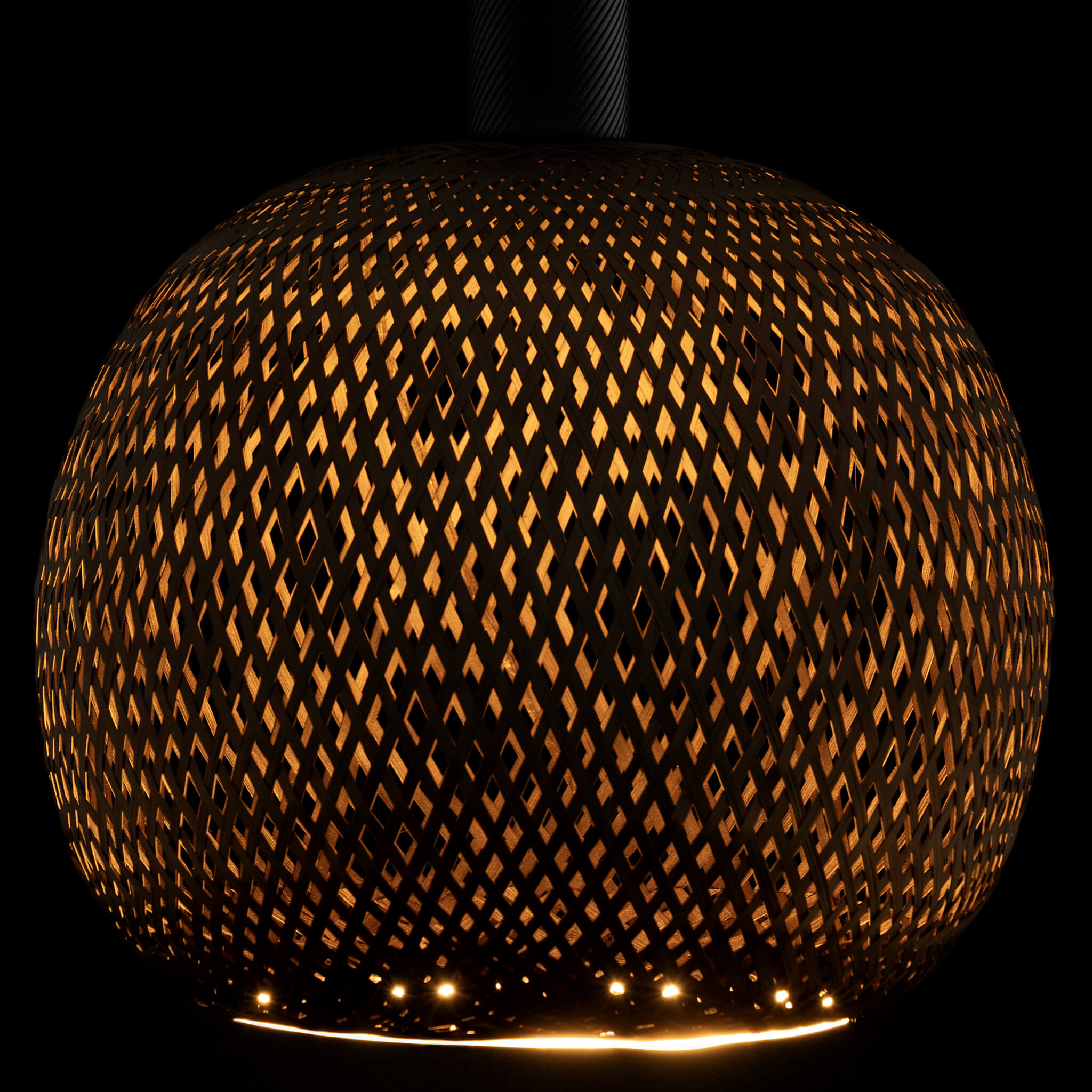 LED Floating Bamboo Globe 300 bronze | 55011