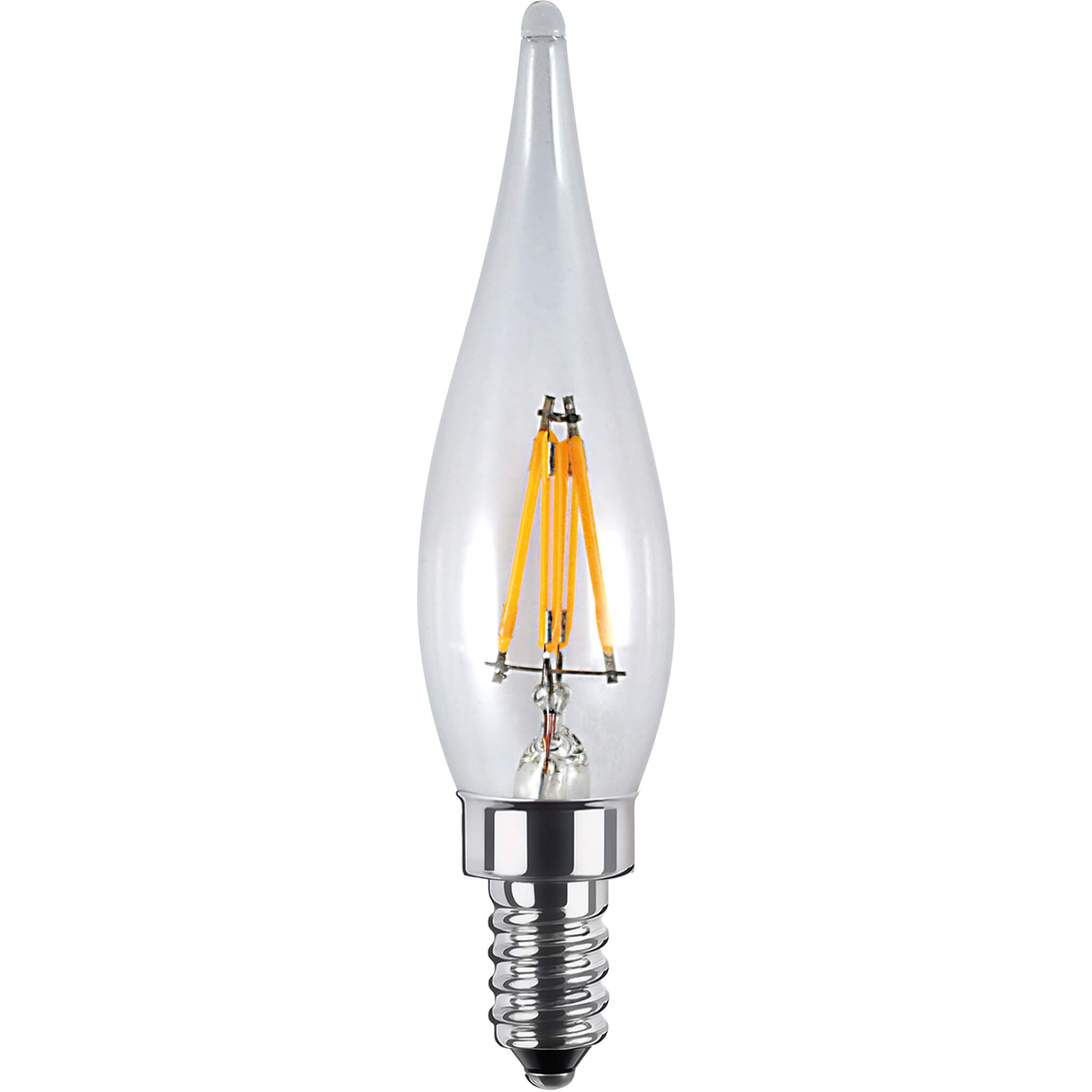 LED French Kerze klar, E10, 2700 K, 55231