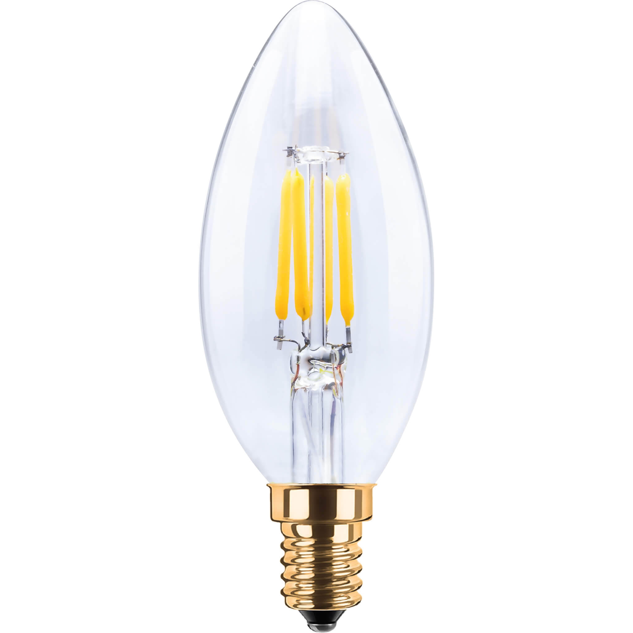 LED Kerze 24 Volt klar, E14, 55861