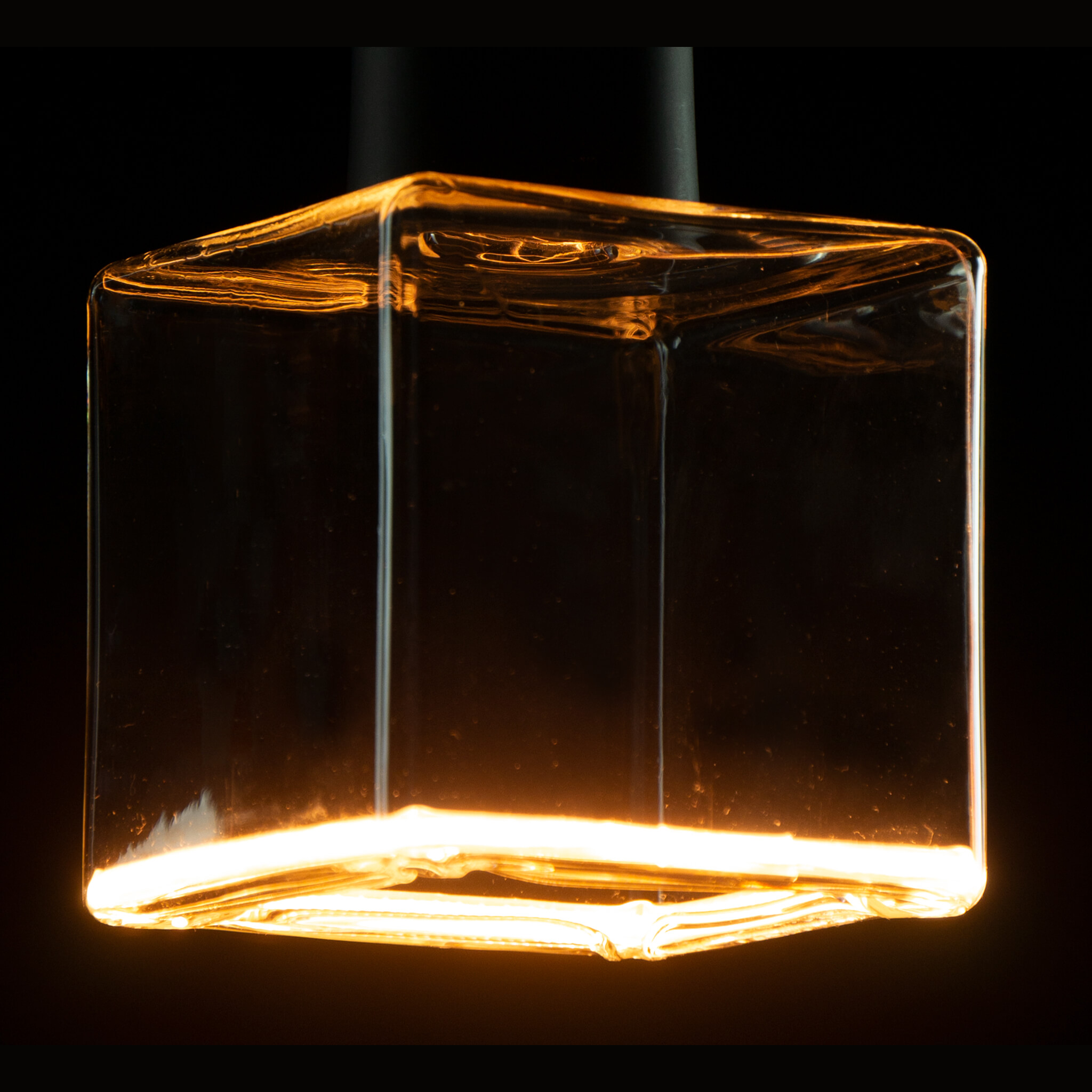 LED Floating Cube klar, 2200 K, E27, 55001