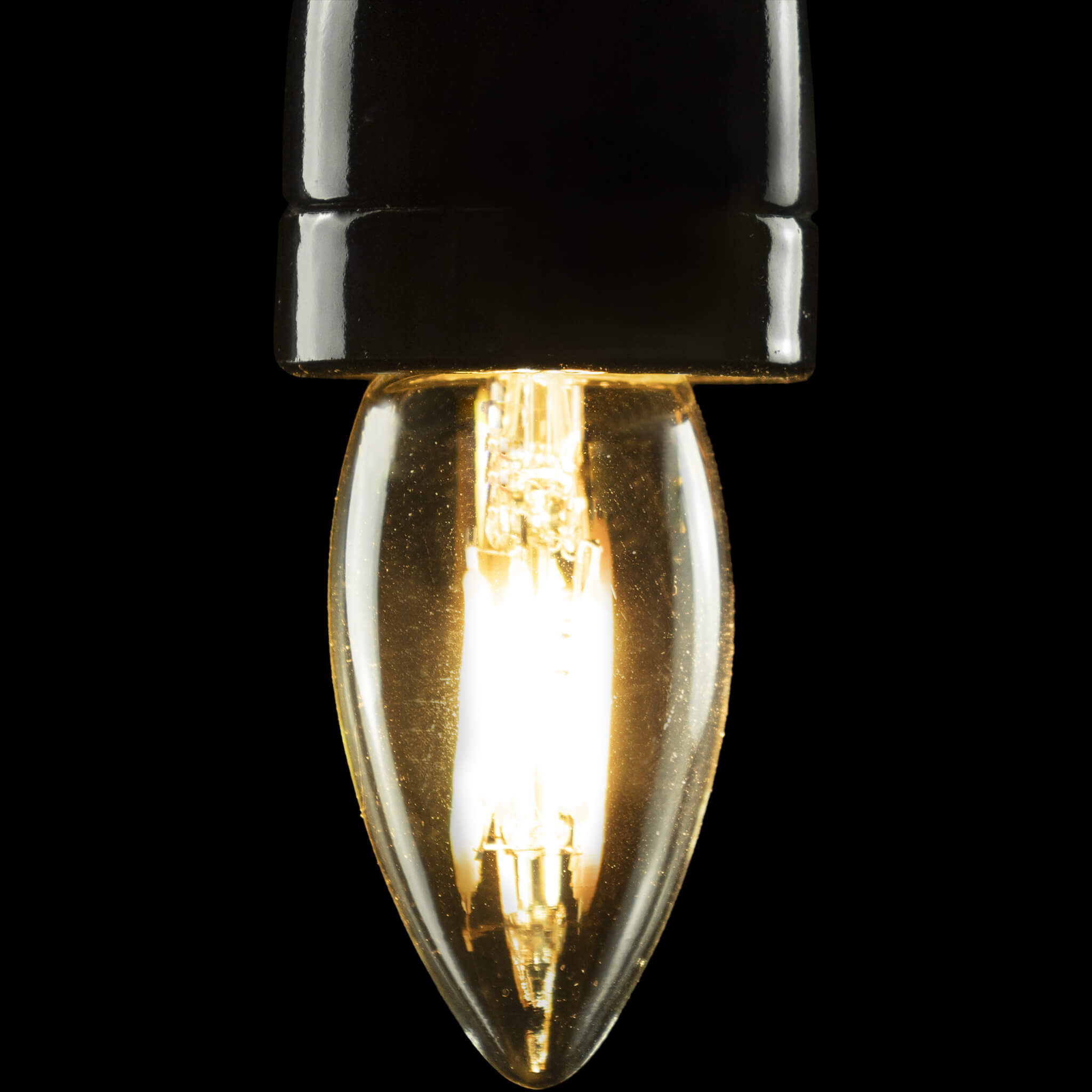 LED Kerze klar, 24V, Ambient Dimming, E27, 55870