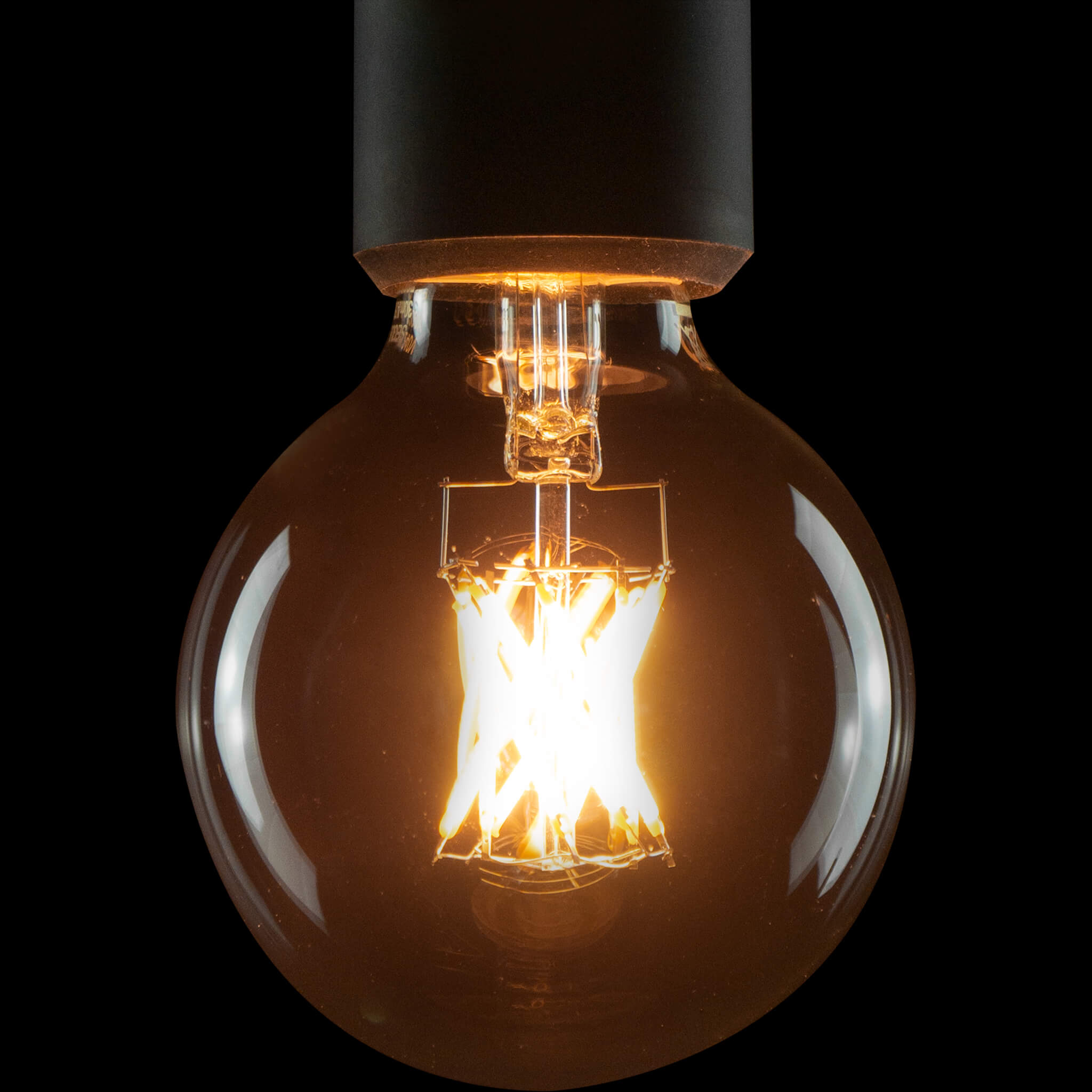 LED Globe 80 klar E27, 55288