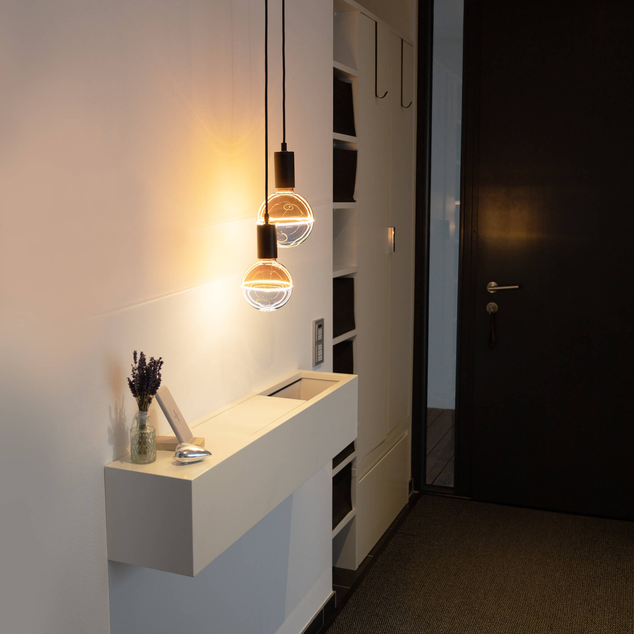 LED Illusion Globe 127 2tones bernstein blau | 55122