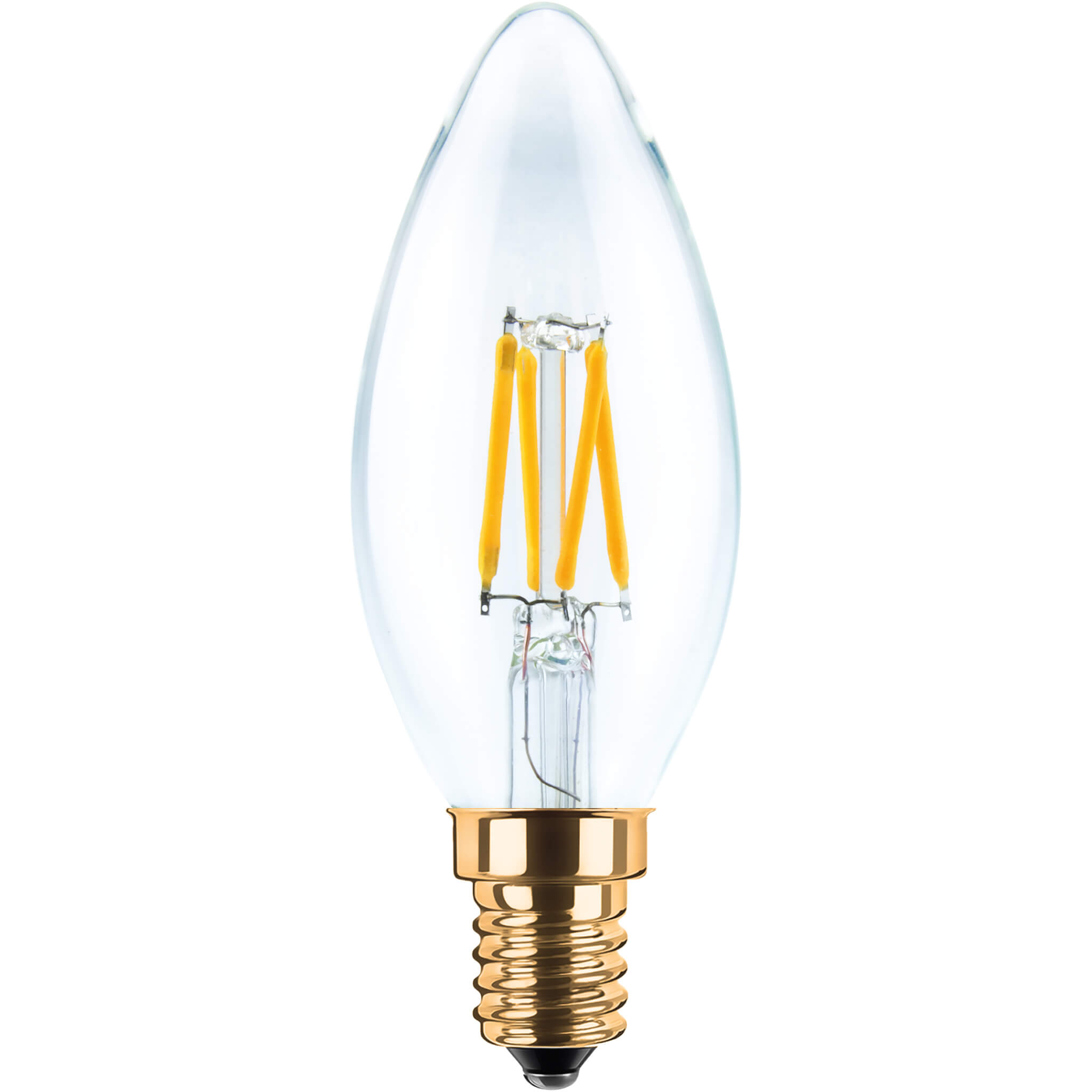 LED Kerze klar, E14, 2200 K, 55201