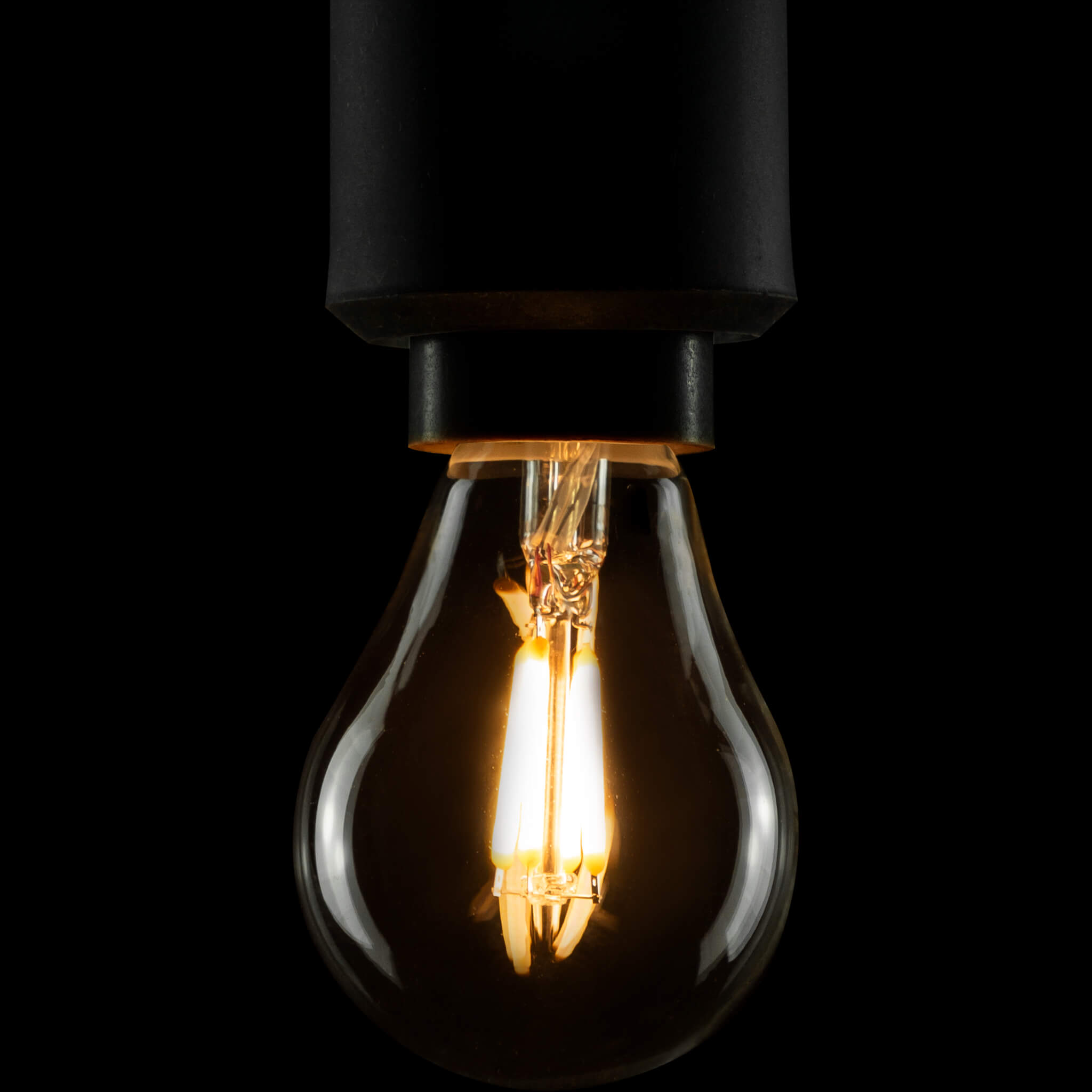 LED Tropfenlampe klar, E14, 2700 K, 55323