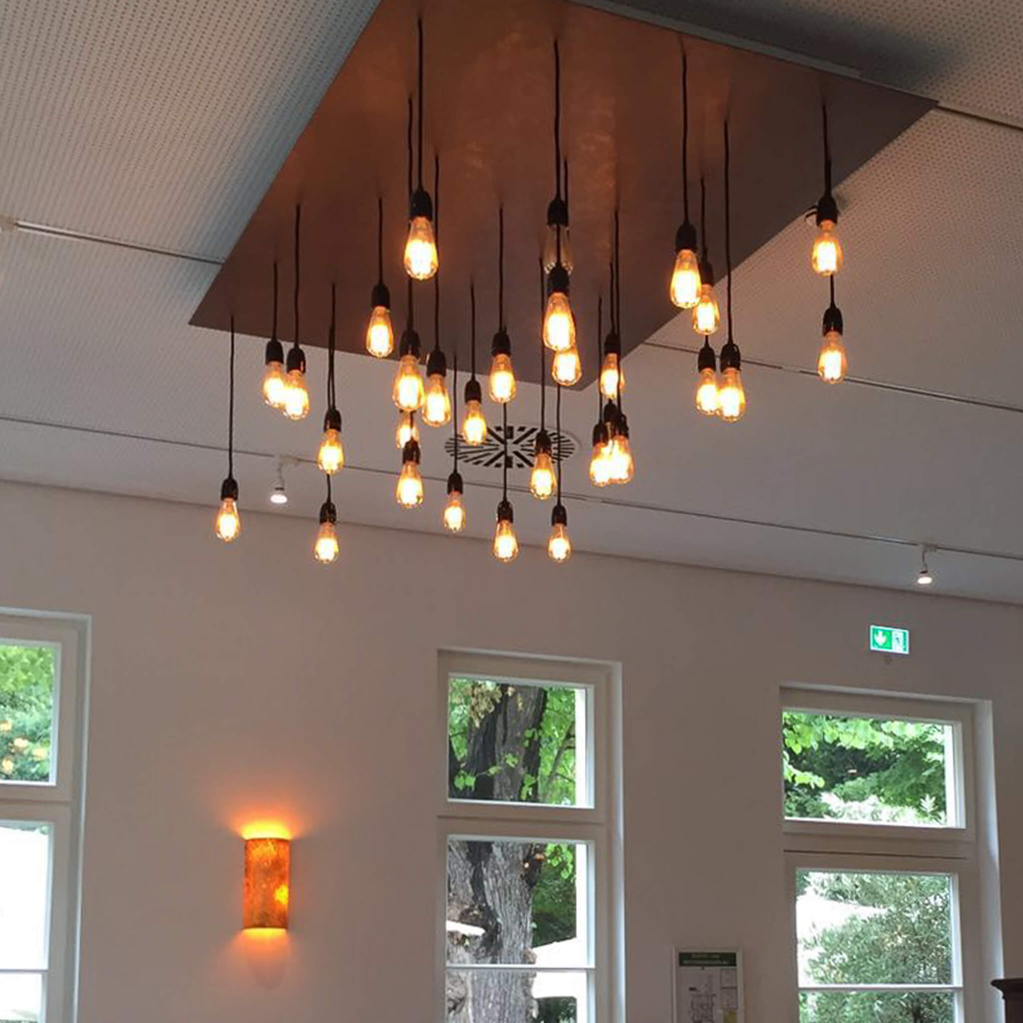 LED Rustika gold E27, 55296