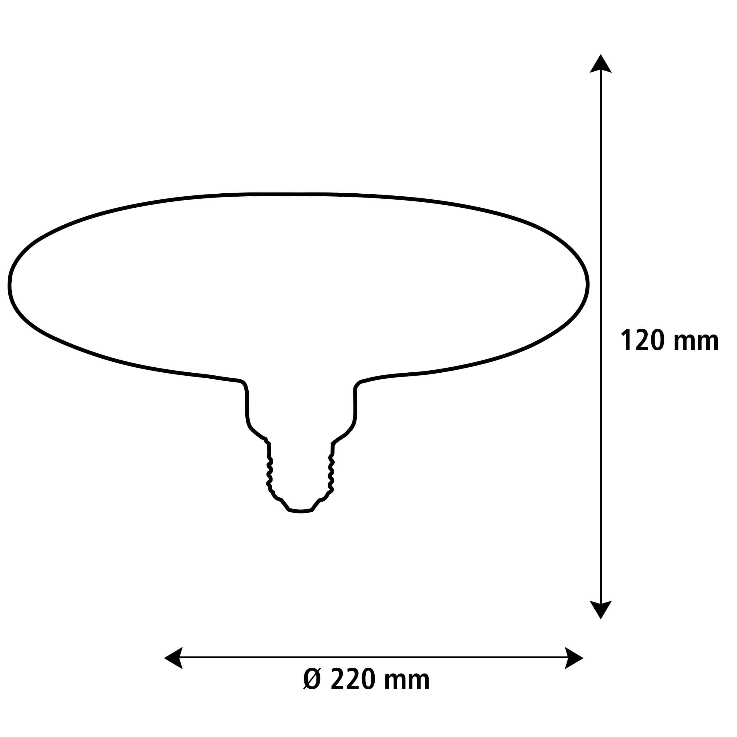 55039 LED Floating Ufo 220 smokey grey|E27| 4,5 W (19 W)|185 Lm|1.900 K|