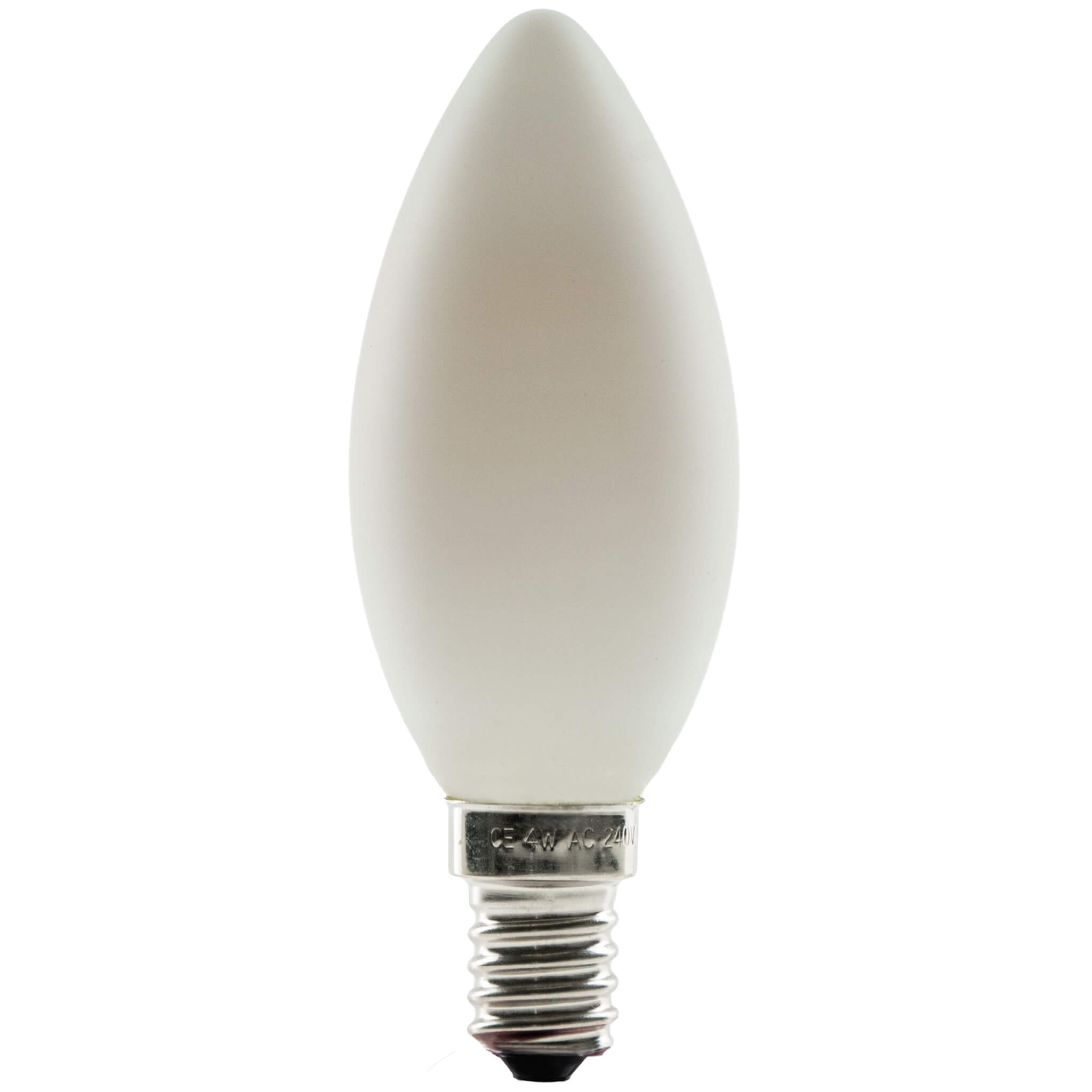 LED Kerze Curved opal matt, E14, Ambient Dimming, 55308