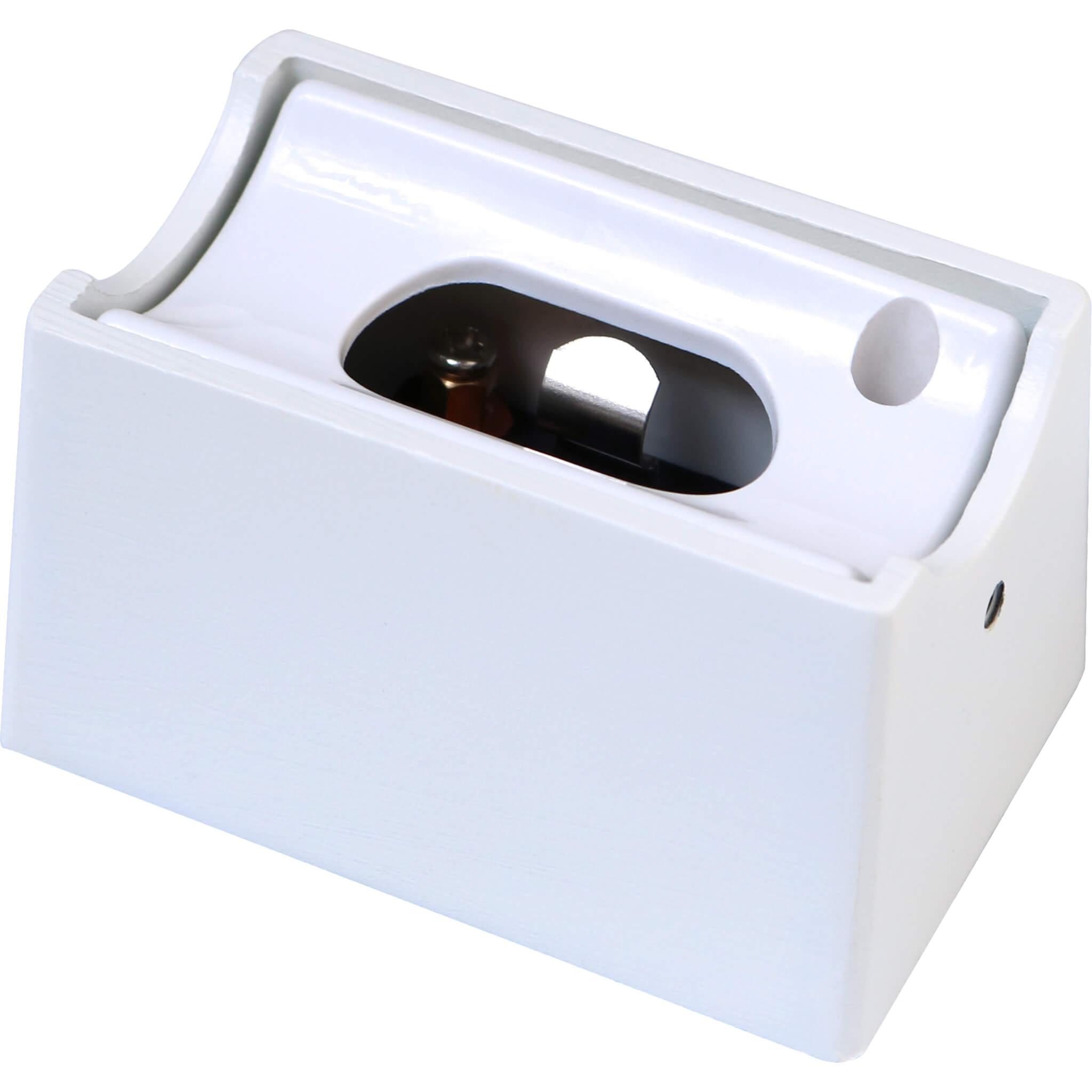 Product image, white wall socket for S14d bulbs