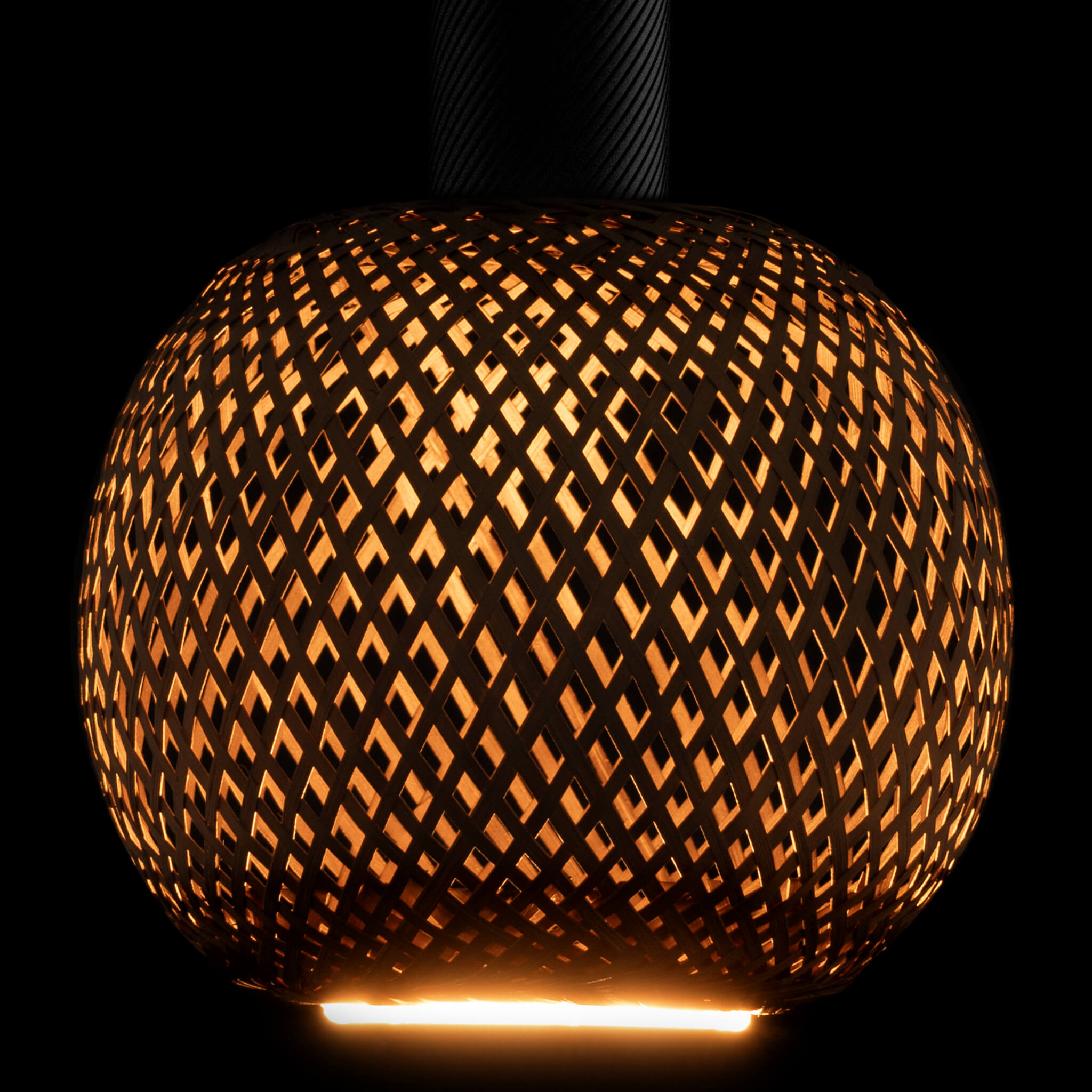LED Floating Bamboo Globe 180 bronze | 55009