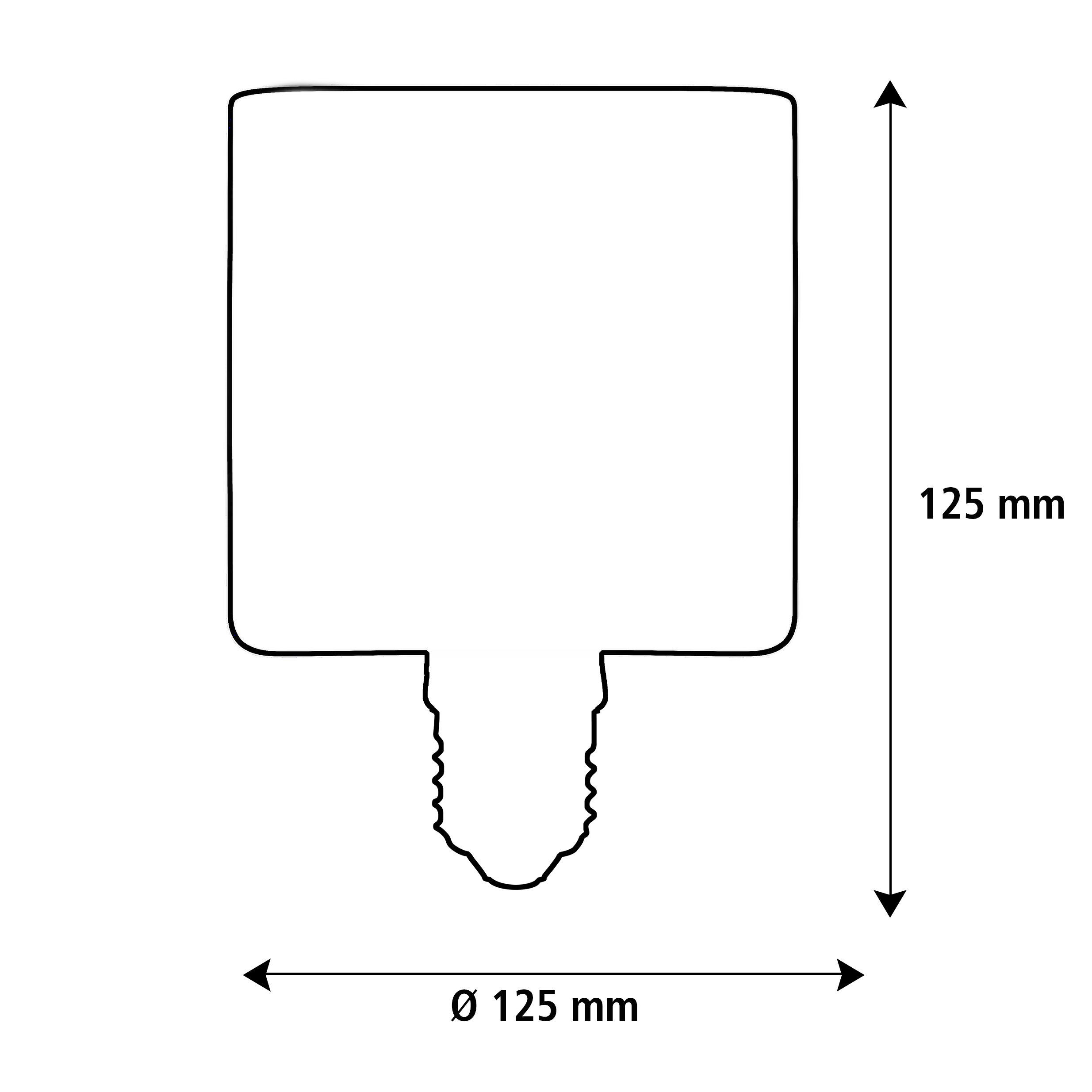 55001 LED Floating Cube klar|E27| 4,5 W (28 W)|300 Lm|2.200 K|