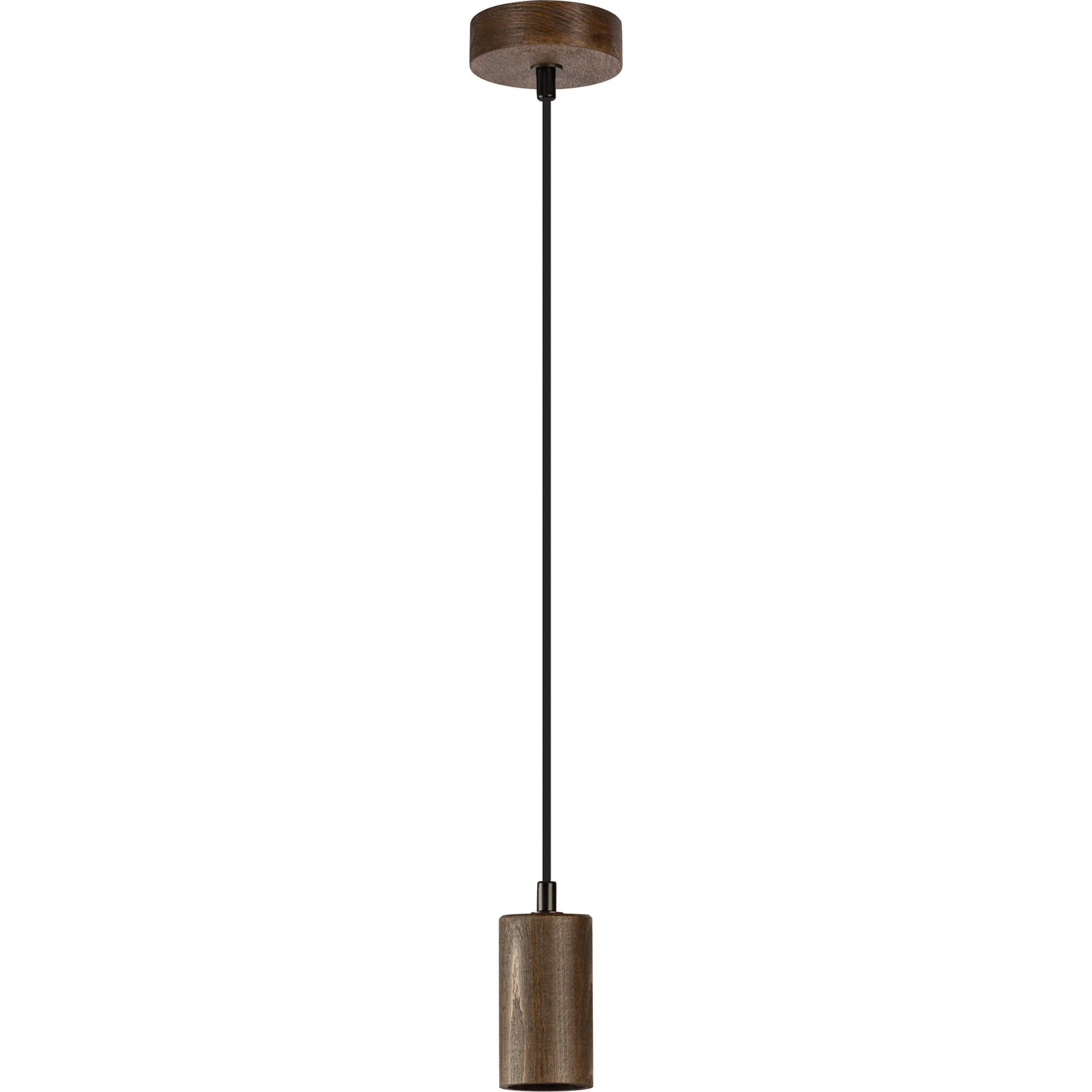 Pendelleuchte FLOW beech wood and walnut finish E27 | 80321