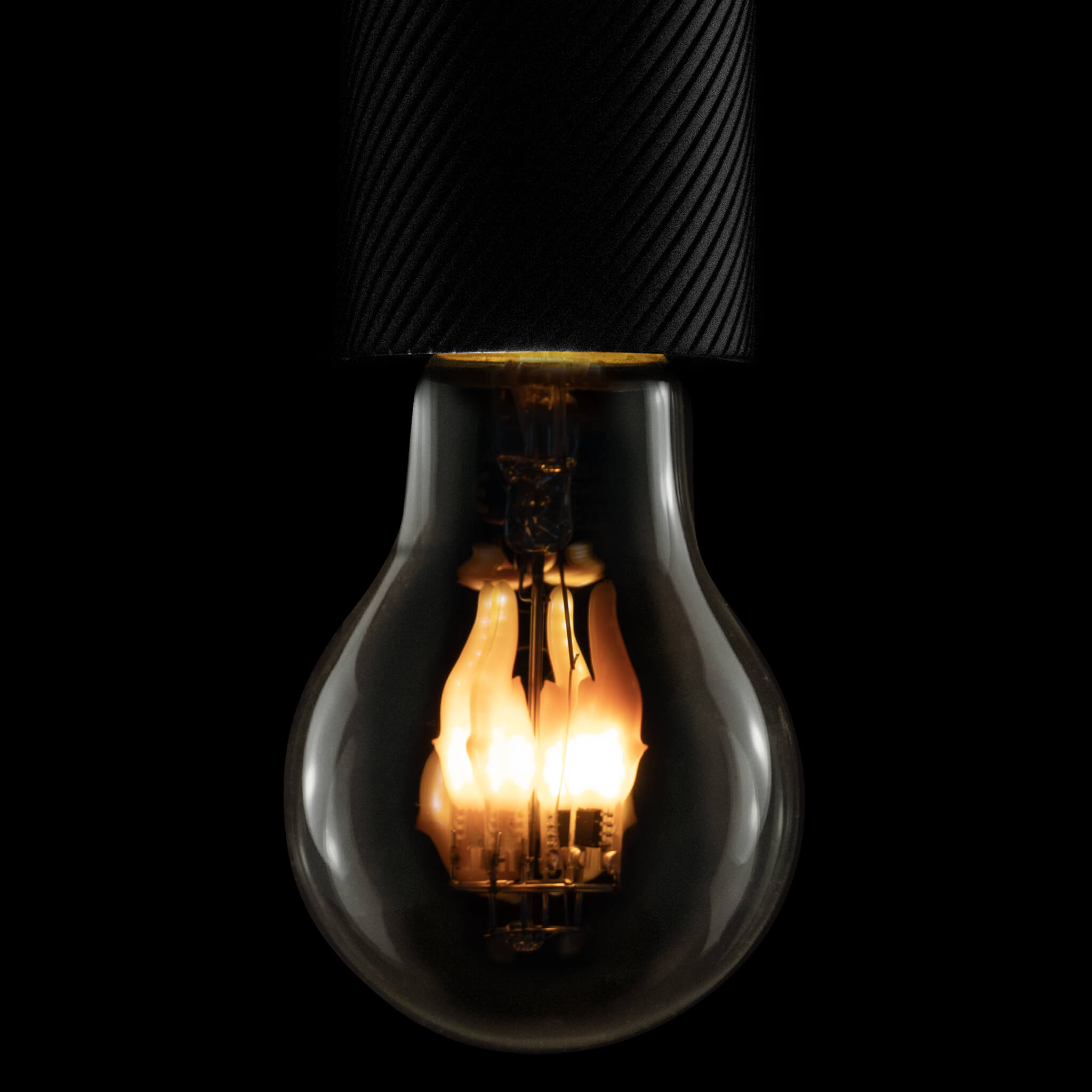LED Glühlampe Fire Flame down klar | 55788