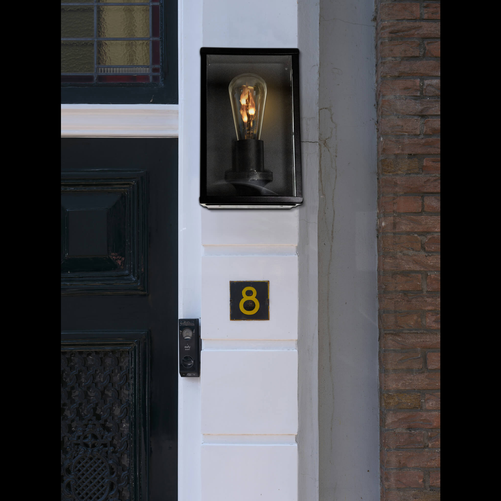 Anwendungsbild | Wandleuchte CLASSIC E27 mit Fire Flame Rustika | © unsplash.com Haberdoedas & SEGULA GmbH
