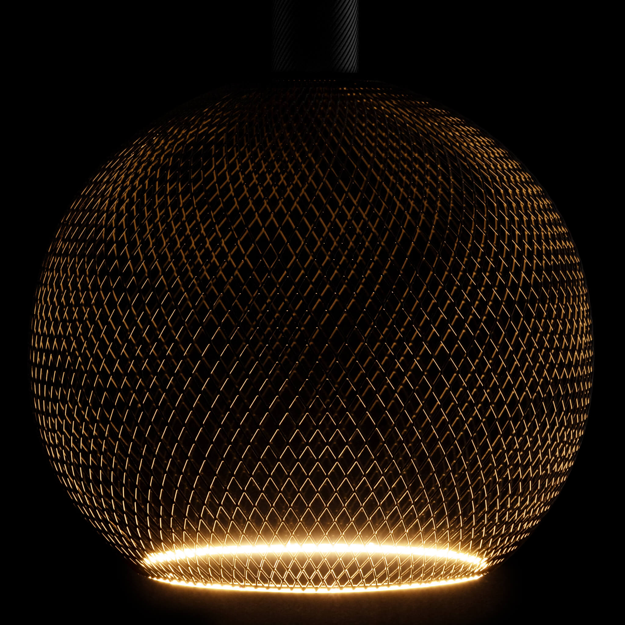 LED Floating Cage Globe 300 schwarz | 55141